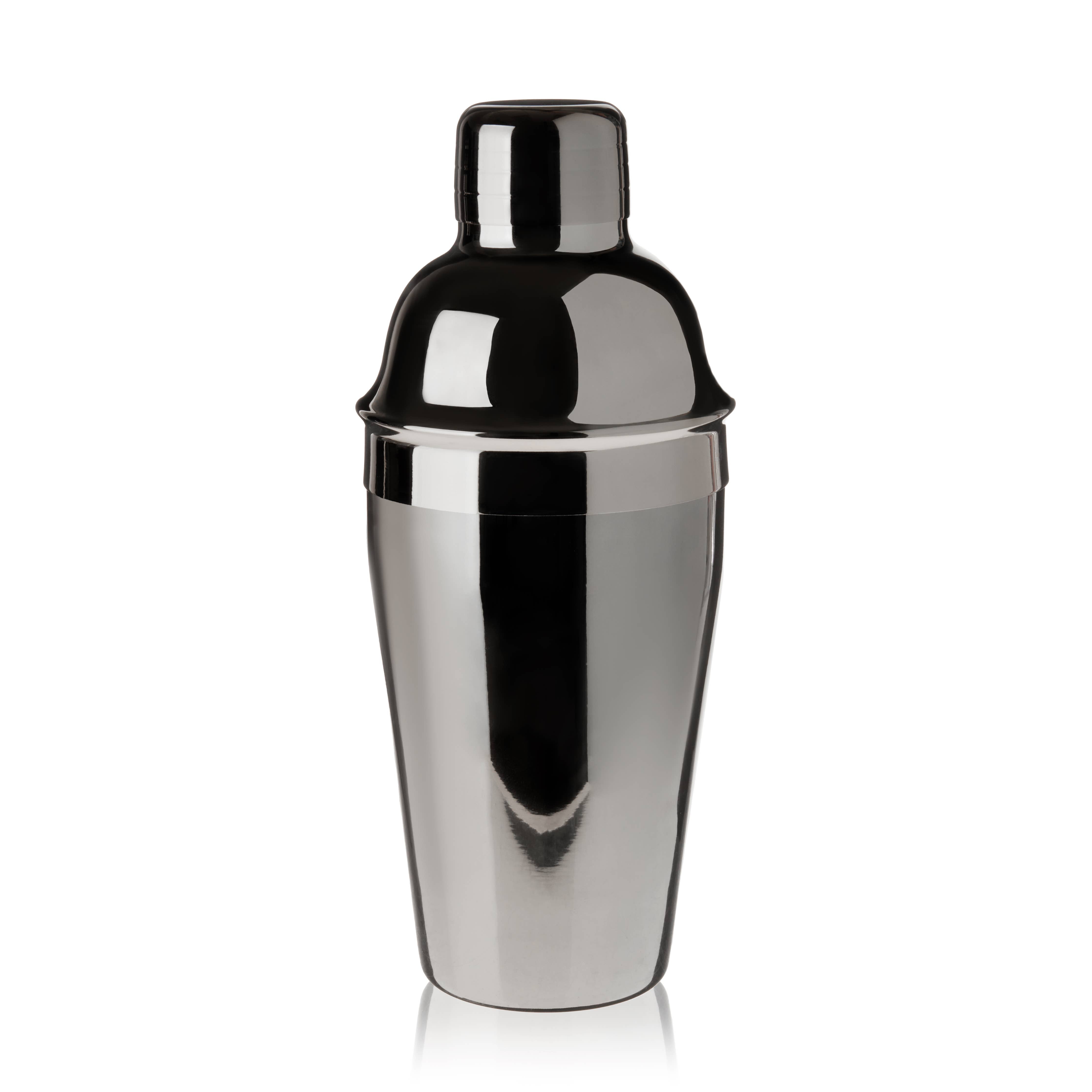 TRUE Contour™ Gunmetal Cocktail Shaker - 18oz - Polished or Matte: Matte