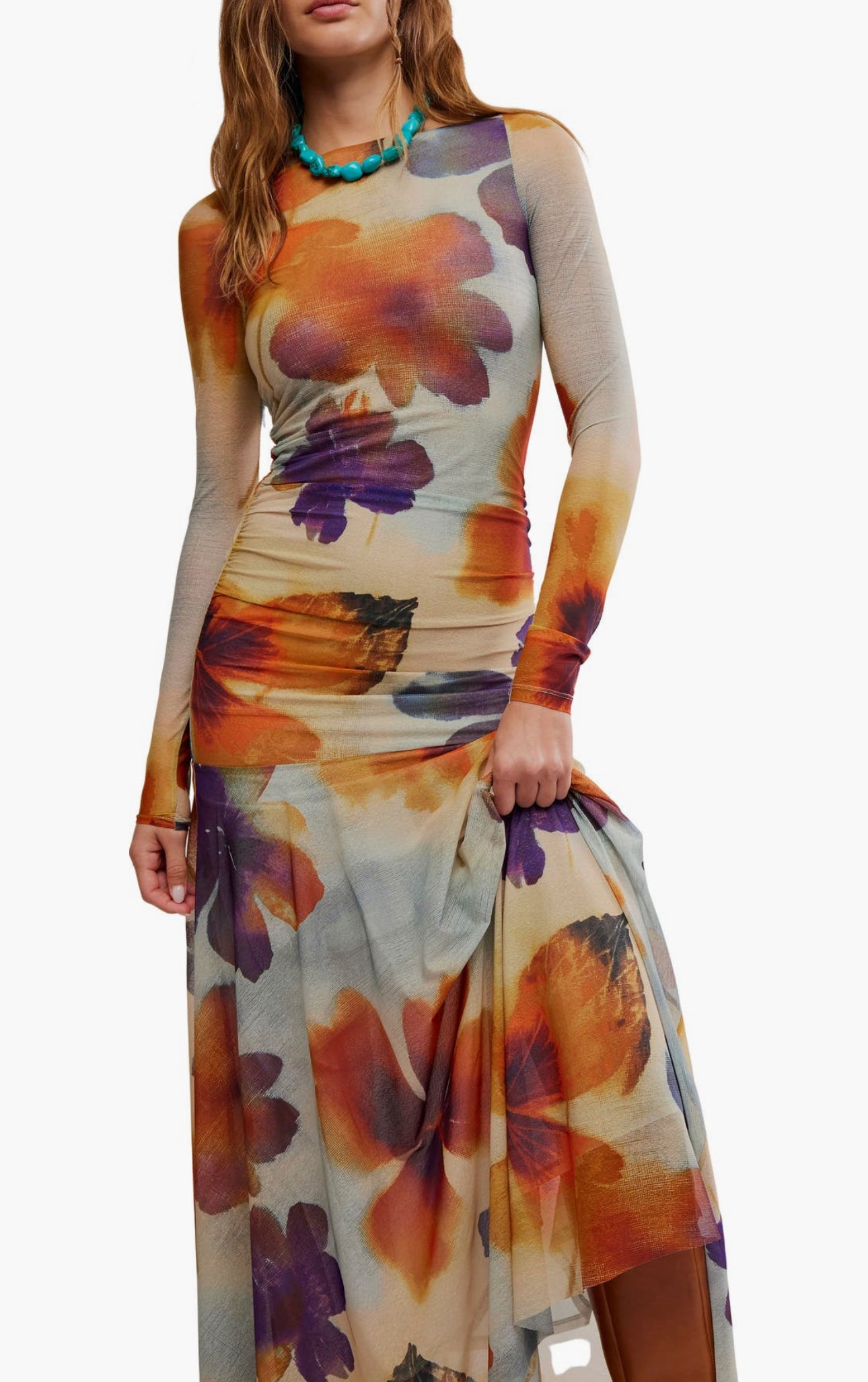 Free People Sunnei Maxi in Sunrise Combo