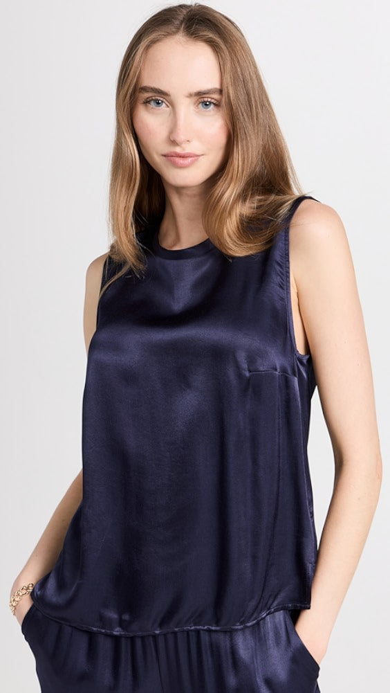 Nation Ltd Rachel Tie Back Shell Tank-Apparel-The Life ™ Boutique | Westfield, NJ-The Life ™ Boutique | Westfield, NJ