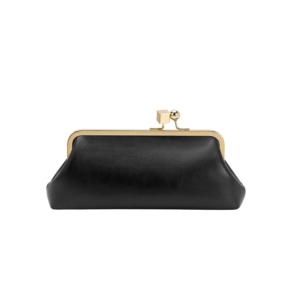 *PREORDER* MELIE BIANCO Chrissy Black Vegan Leather Crossbody Bag