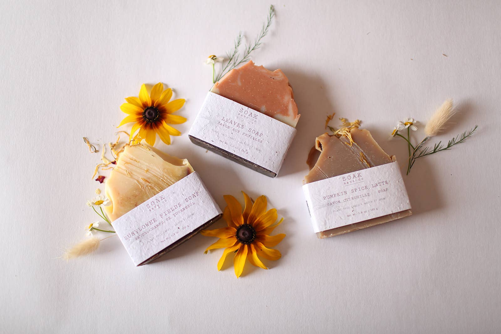 SOAK Bath Co: Soap Bar, Leaves — Fall Collection