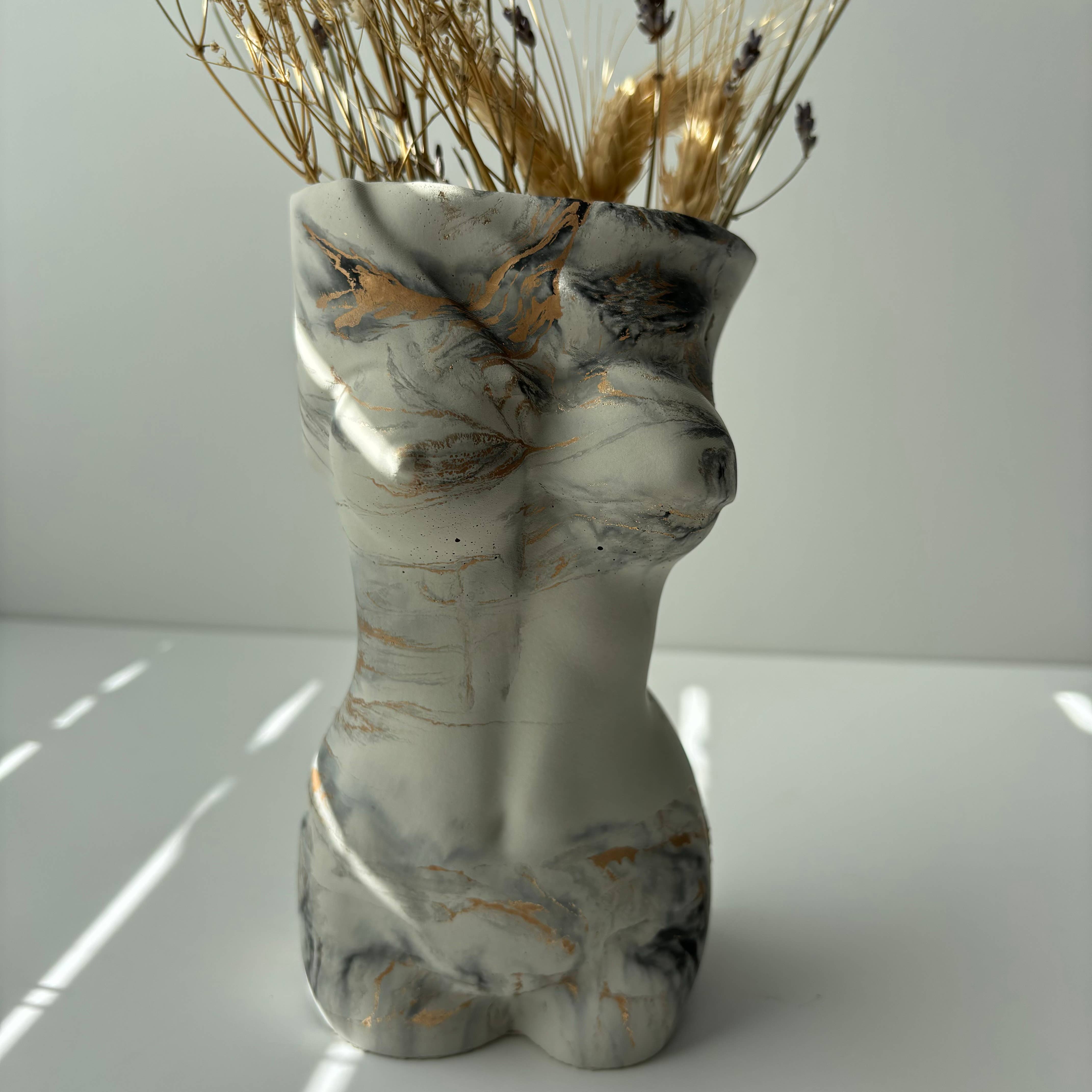 FANCY CONCRETE Ella Vase Women Body