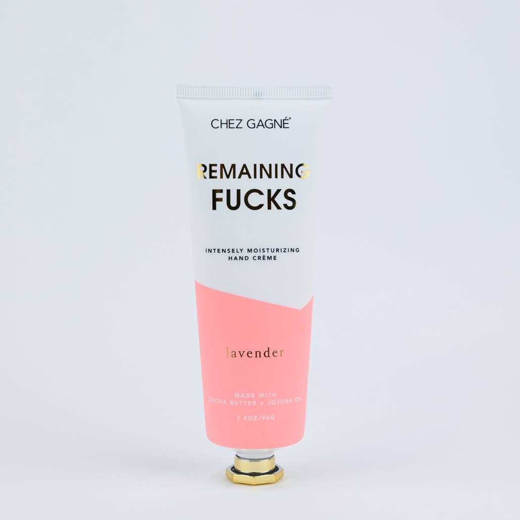 Remaining Fucks - Lavender - Clean + Vegan Hand Crème - 3.4oz