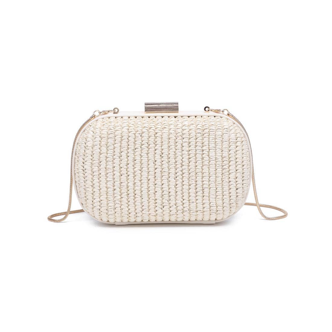 Alix Evening Bag: Chocolate