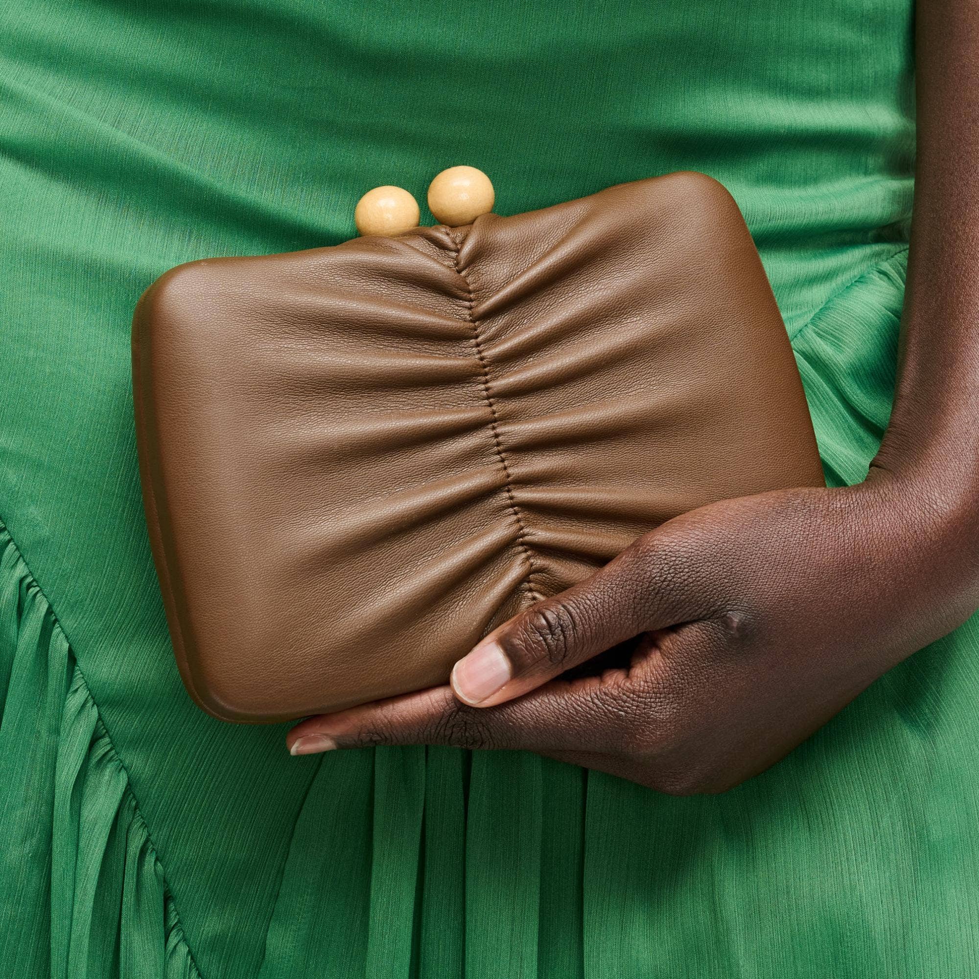 Gianna Evening Bag: Chocolate