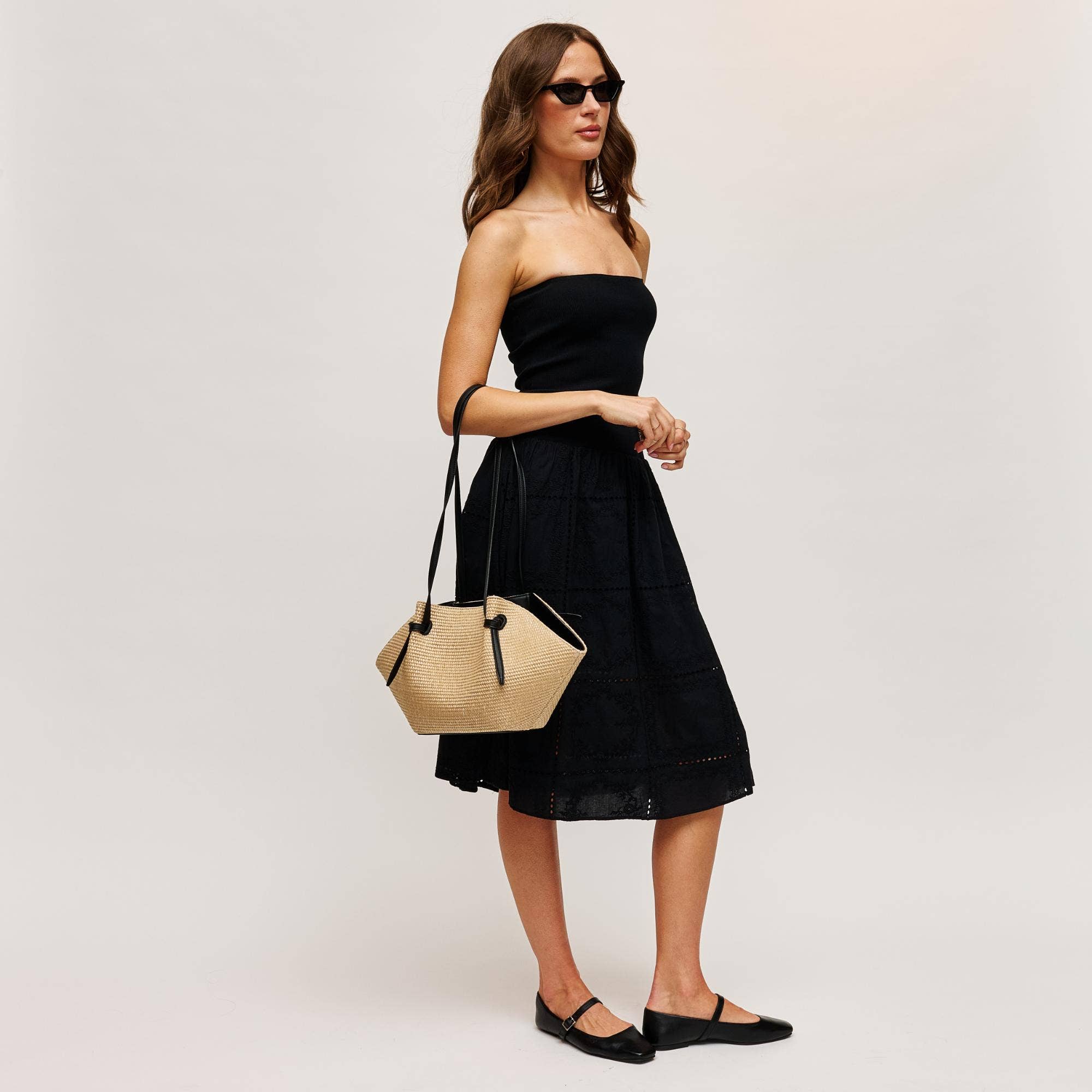 Dylan Tote: Natural Black