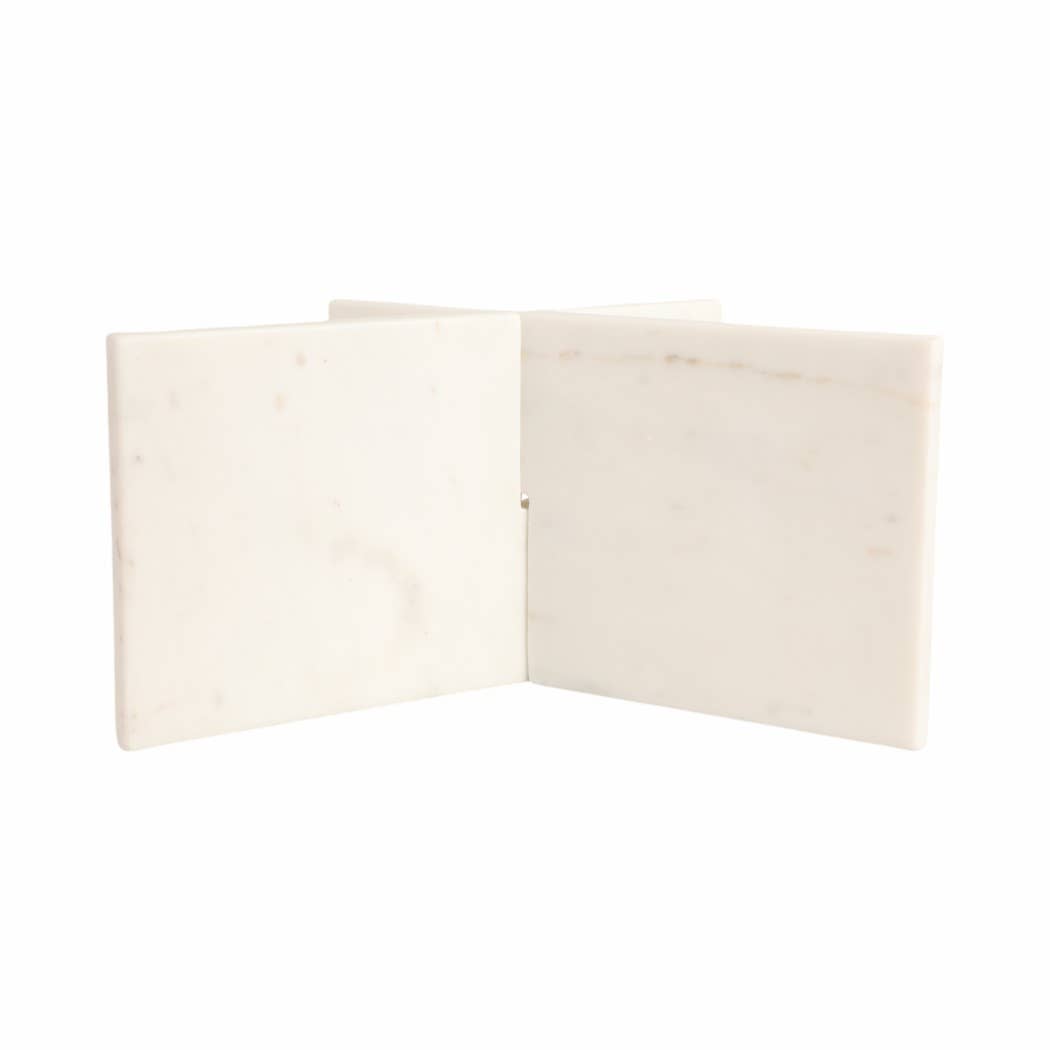 Bookstand in White Marble 14 in.