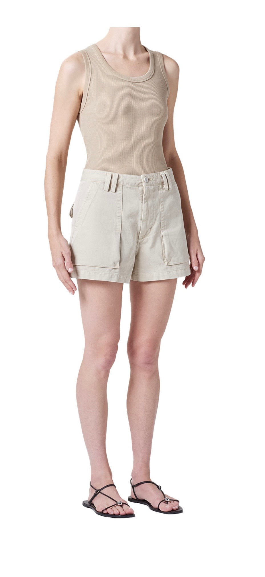 AGOLDE Kiva Cargo Shorts in Comb