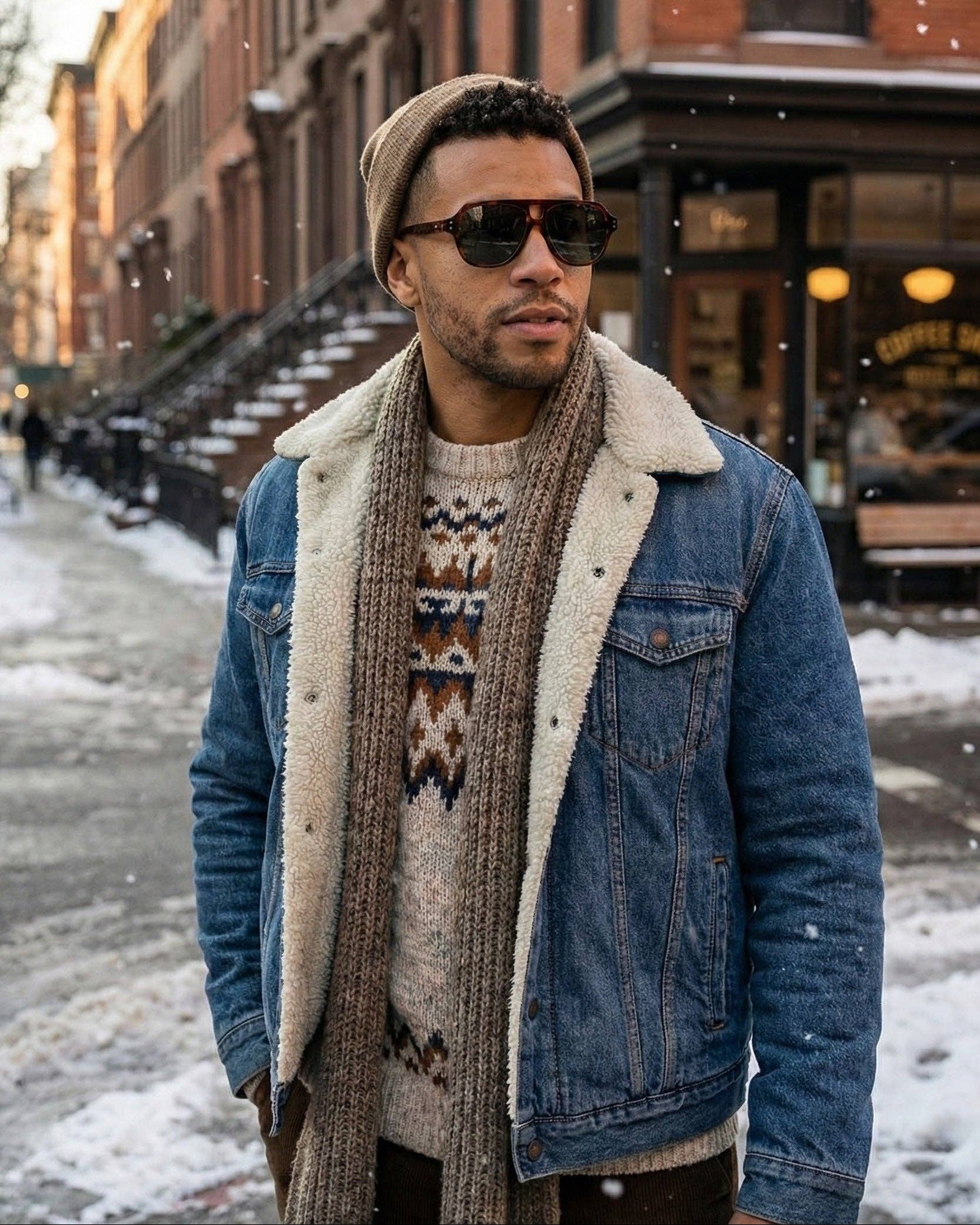 FIFTH & NINTH Ender: Torte/Brown Sunglasses