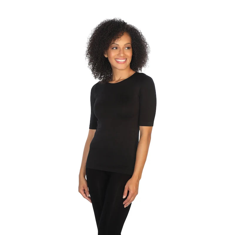 SKINNY TEES Half Sleeve Crew Neck