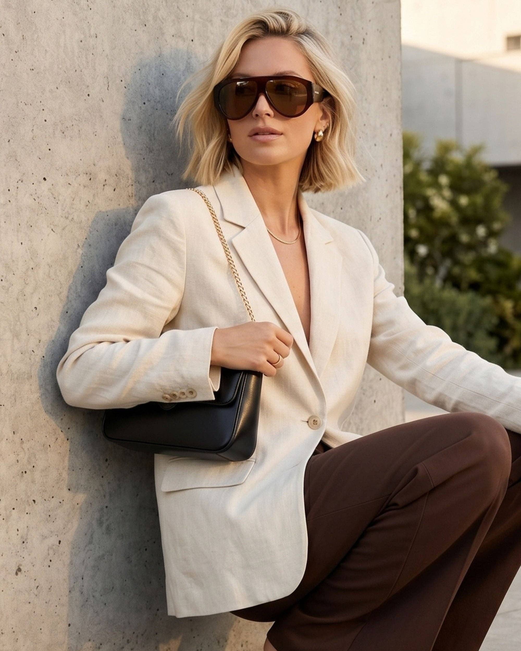 Naomi: Black / Polarized + 100% UV Protection