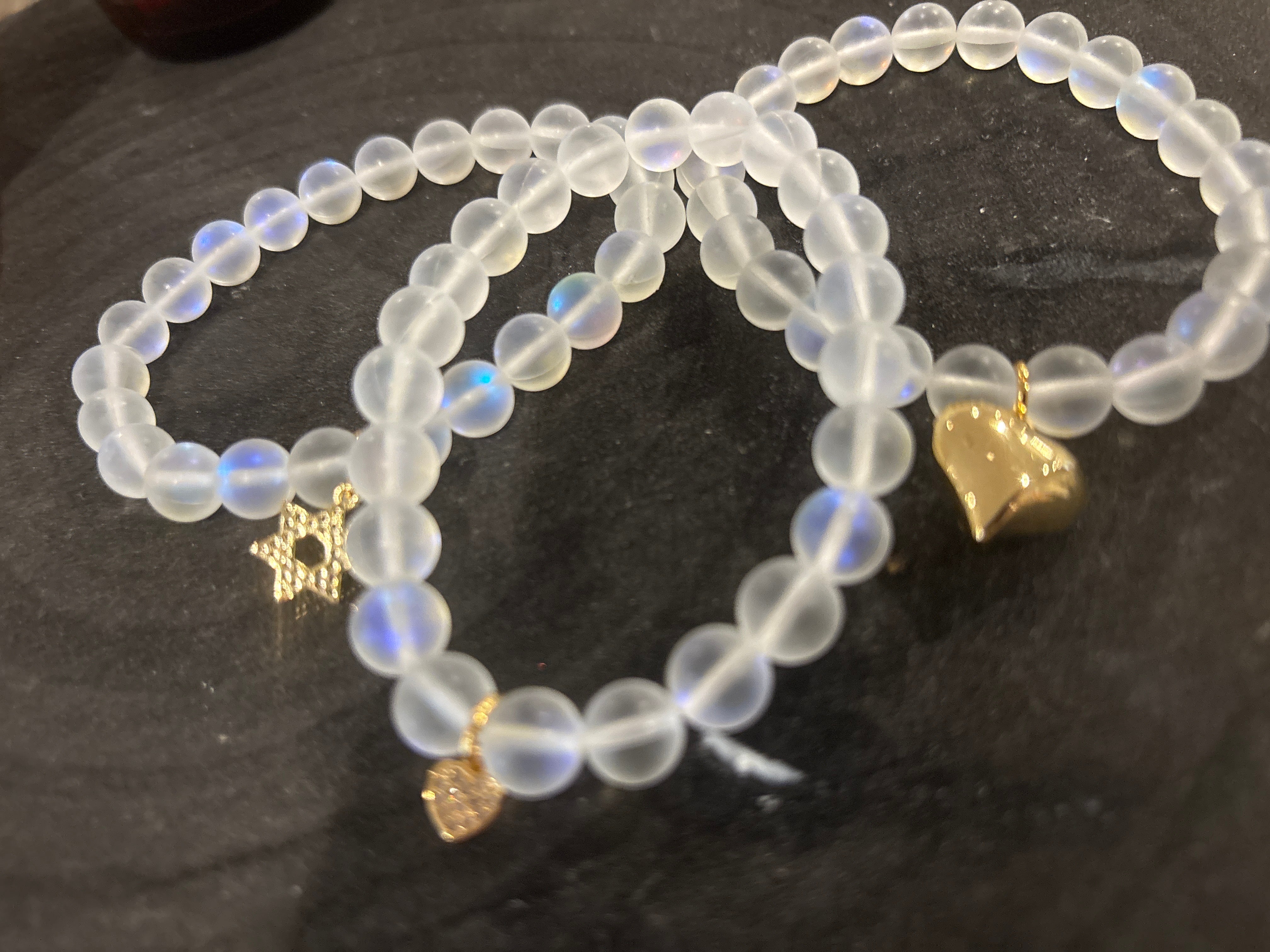 Sophia Stretch Charm Bracelet