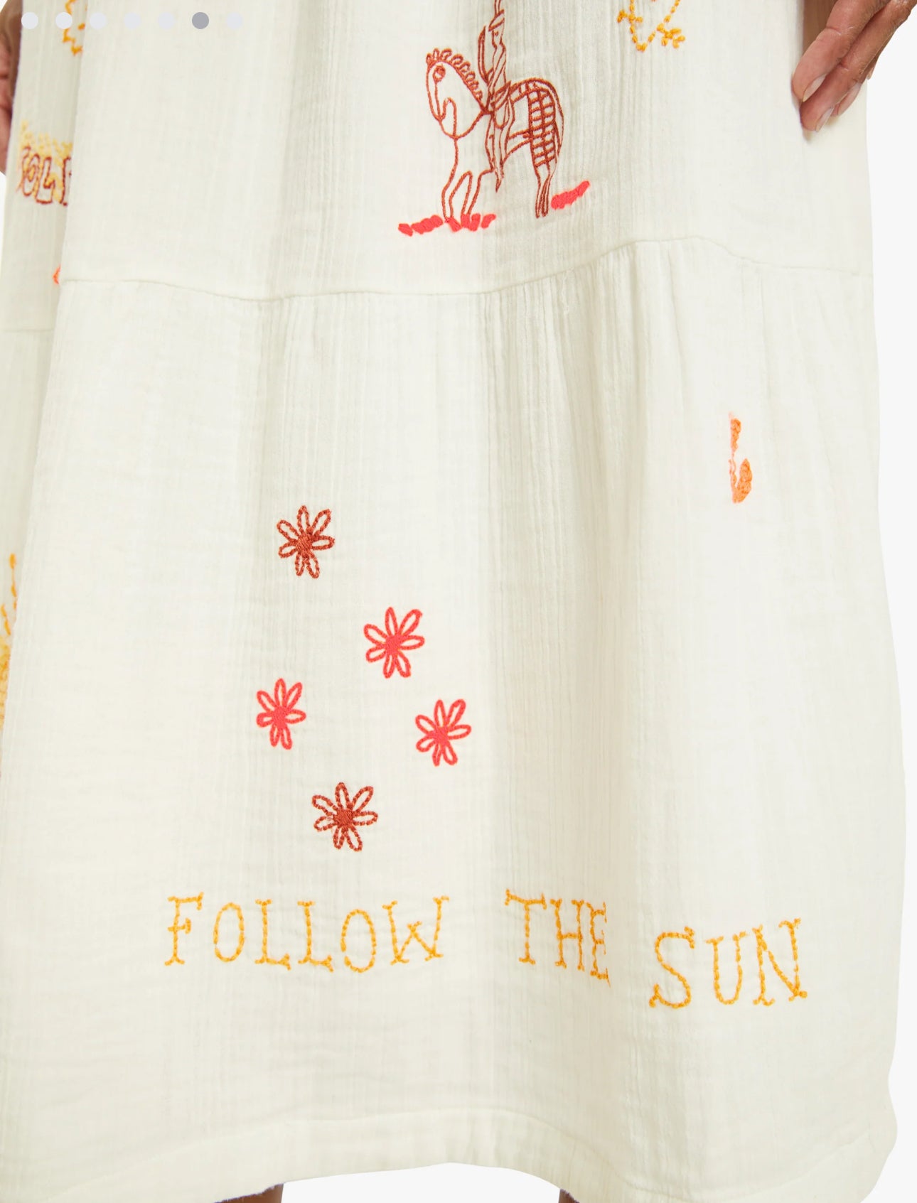 MOTHER The Tiered Maxi