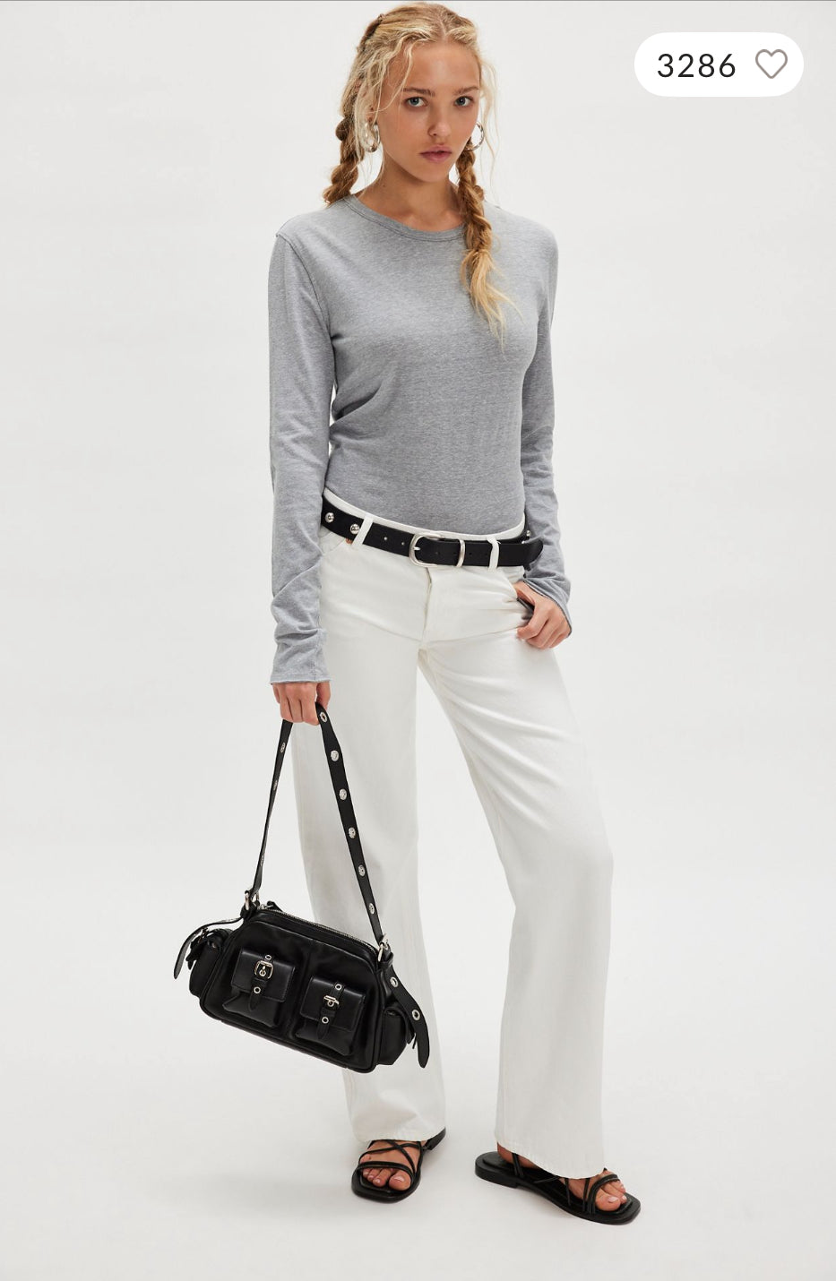 FREE PEOPLE Nova Tee Long Sleeve