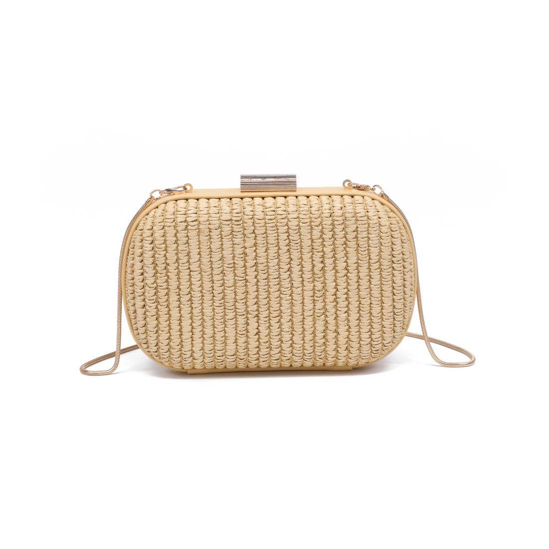 Alix Evening Bag: Chocolate