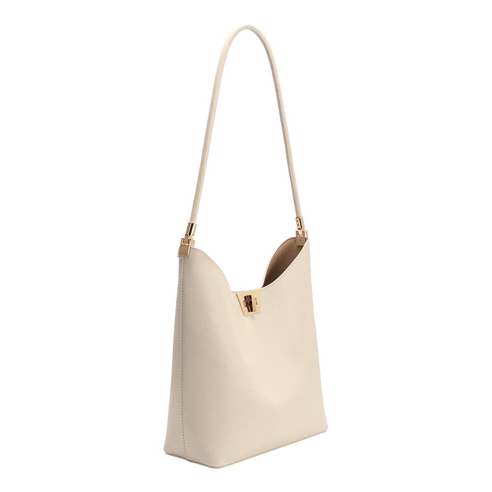 *PREORDER* MELIE BIANCO Billie Bone Recycled Vegan Leather Tote Bag