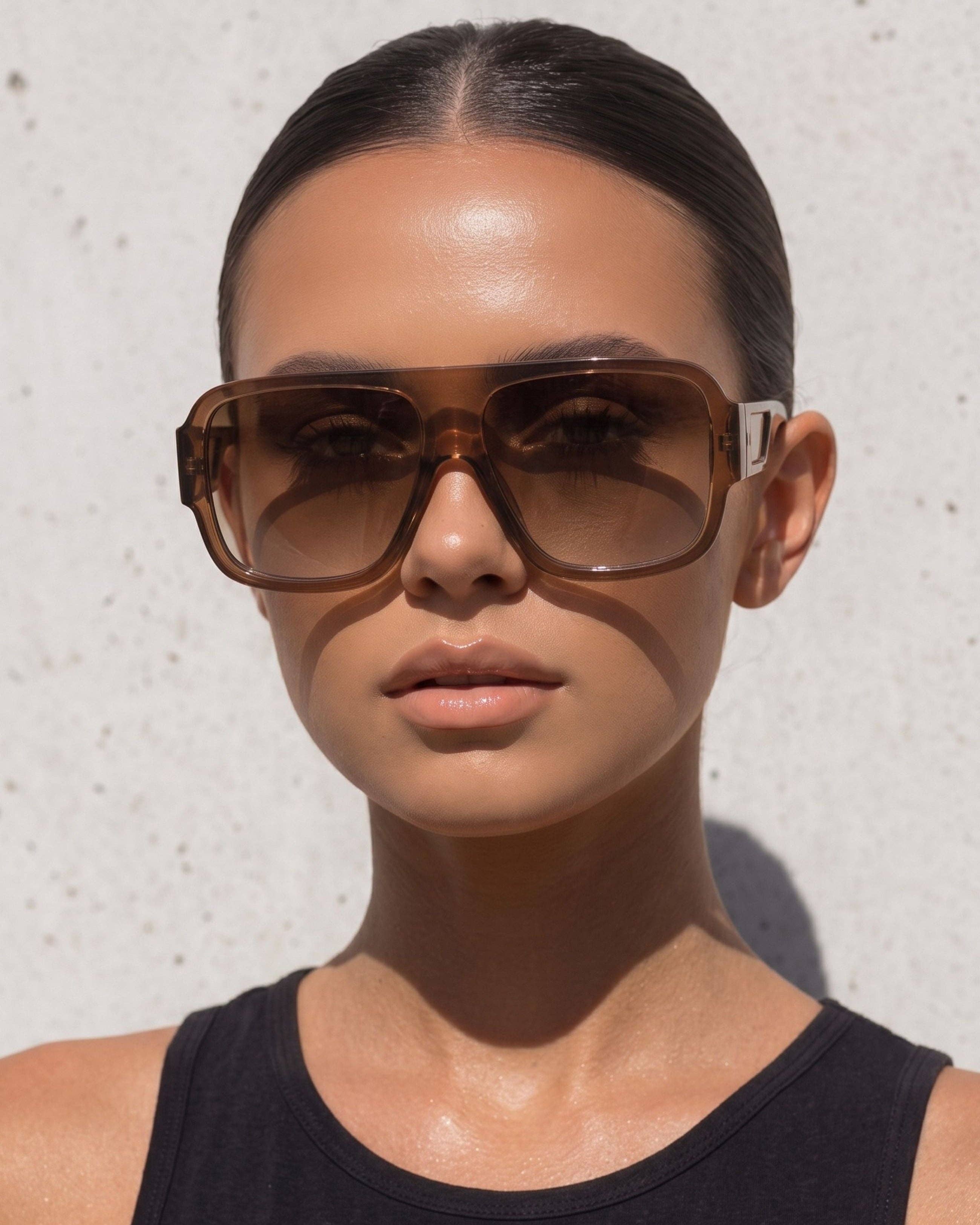 Rosie Polarized Sunglasses: Black