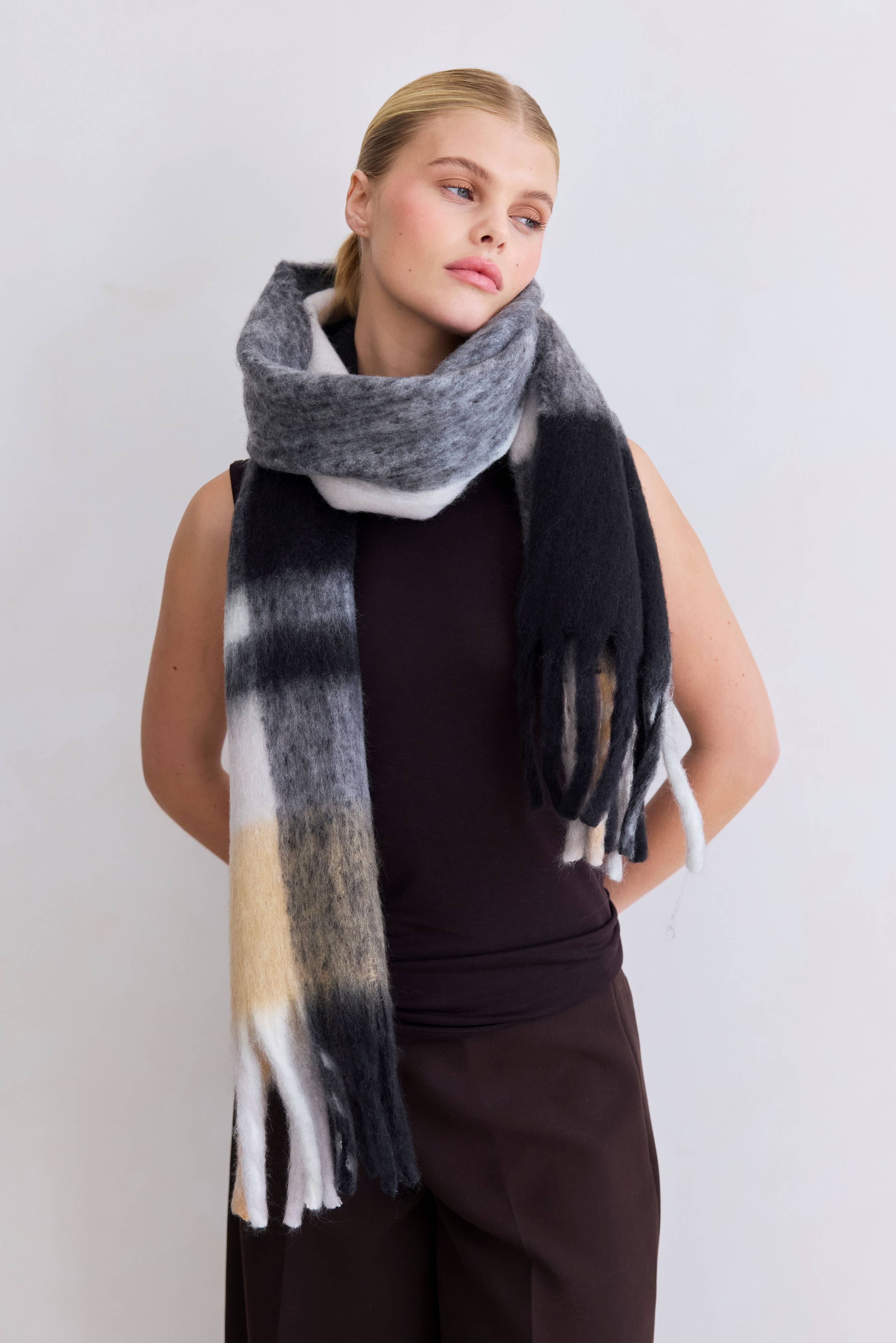 The Stockholm Scarf - 100% Recycled - The Arctic