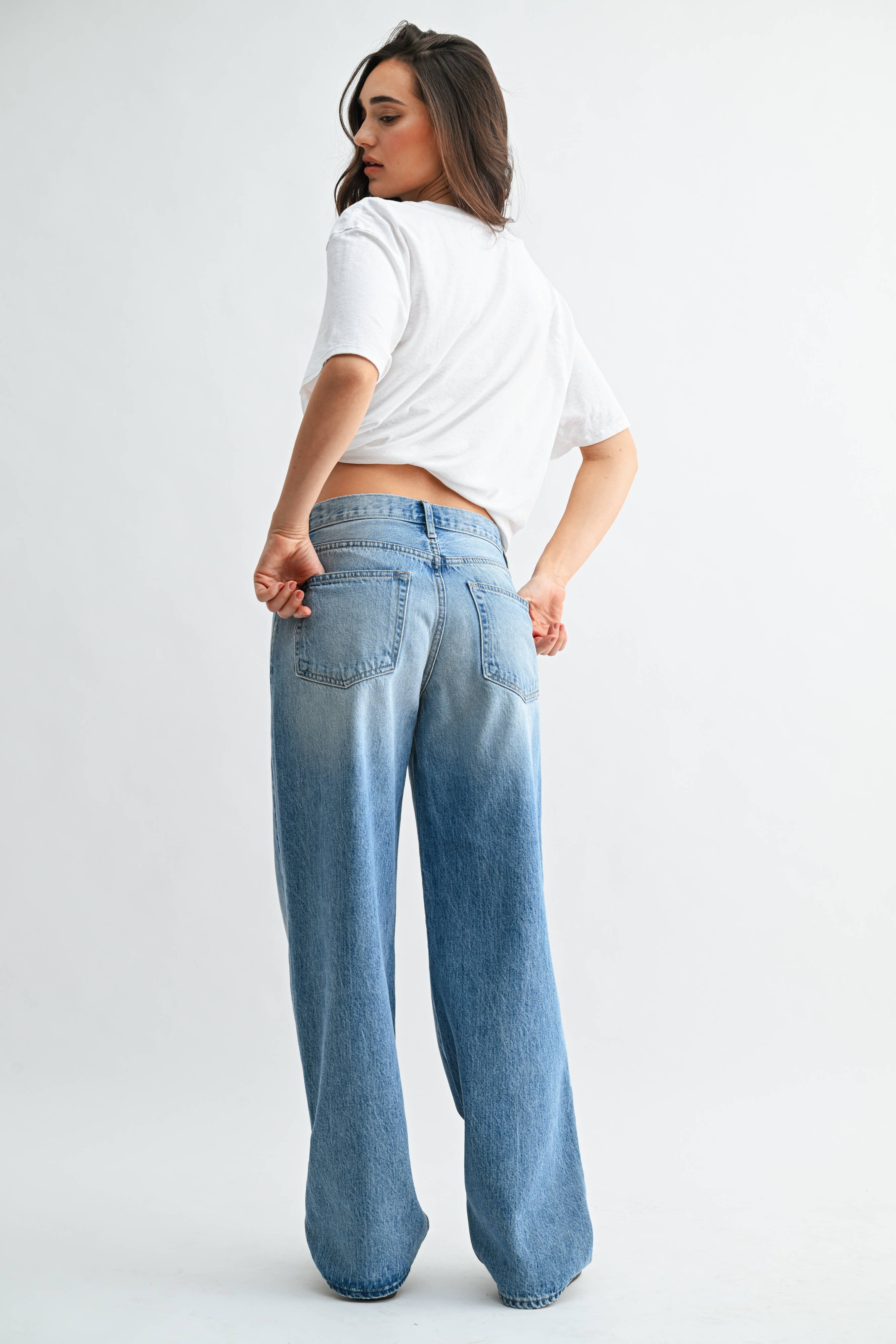 *PREORDER* JB COLLECTION Baggy Dad Jean