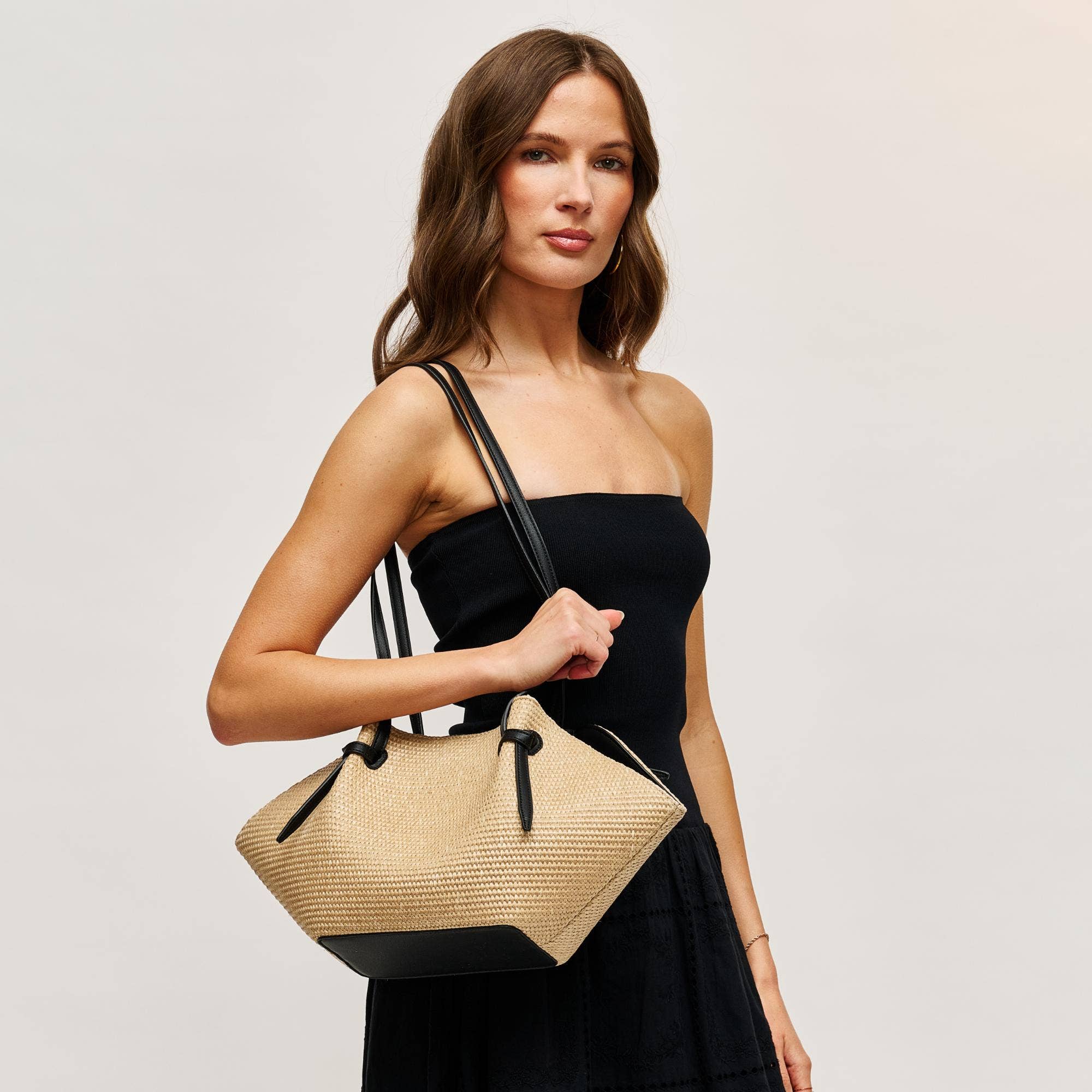 Dylan Tote: Natural Black