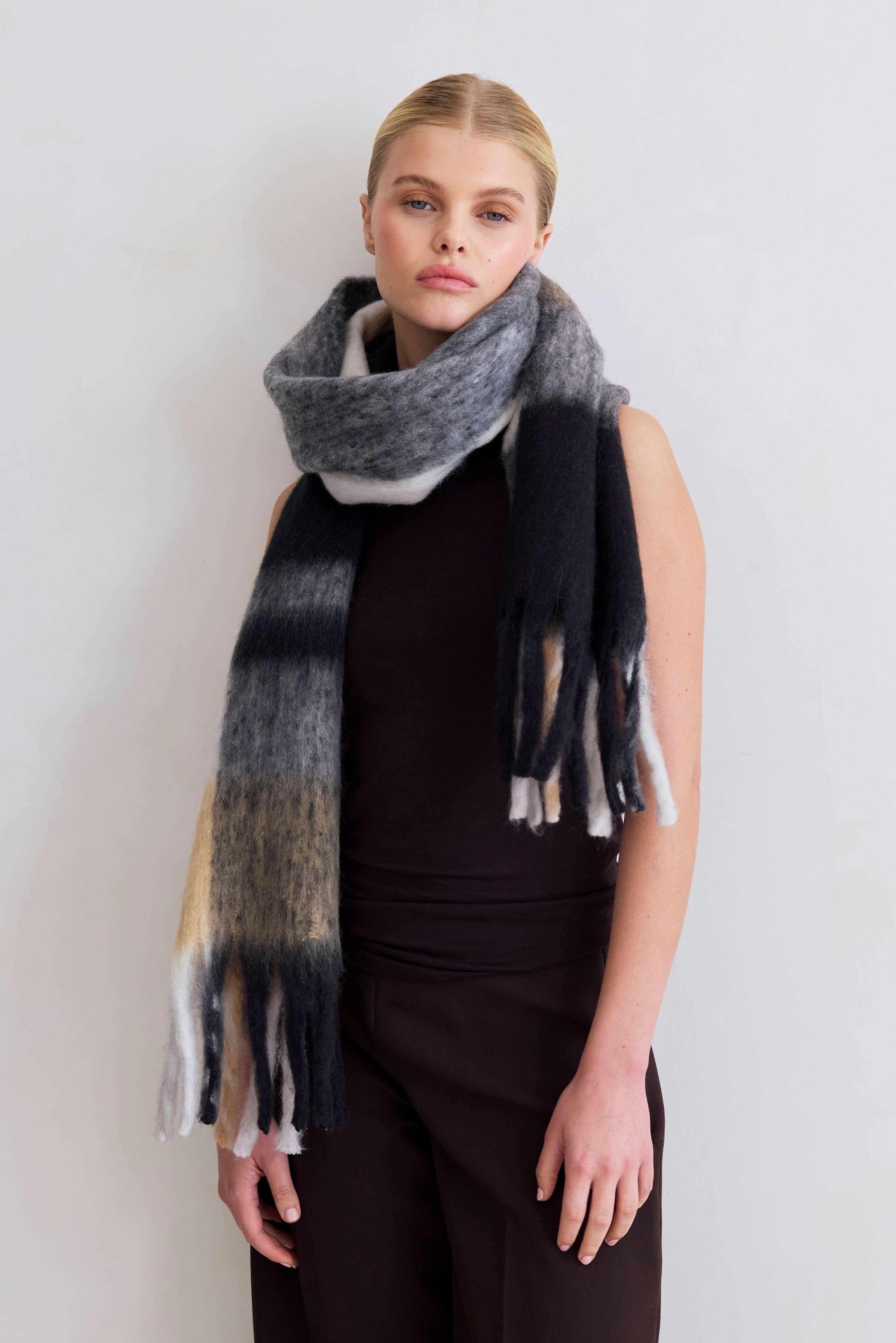 The Stockholm Scarf - 100% Recycled - The Arctic