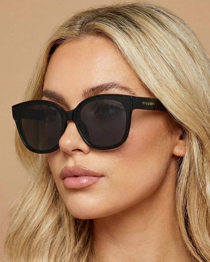 Carson Sunglasses: Black