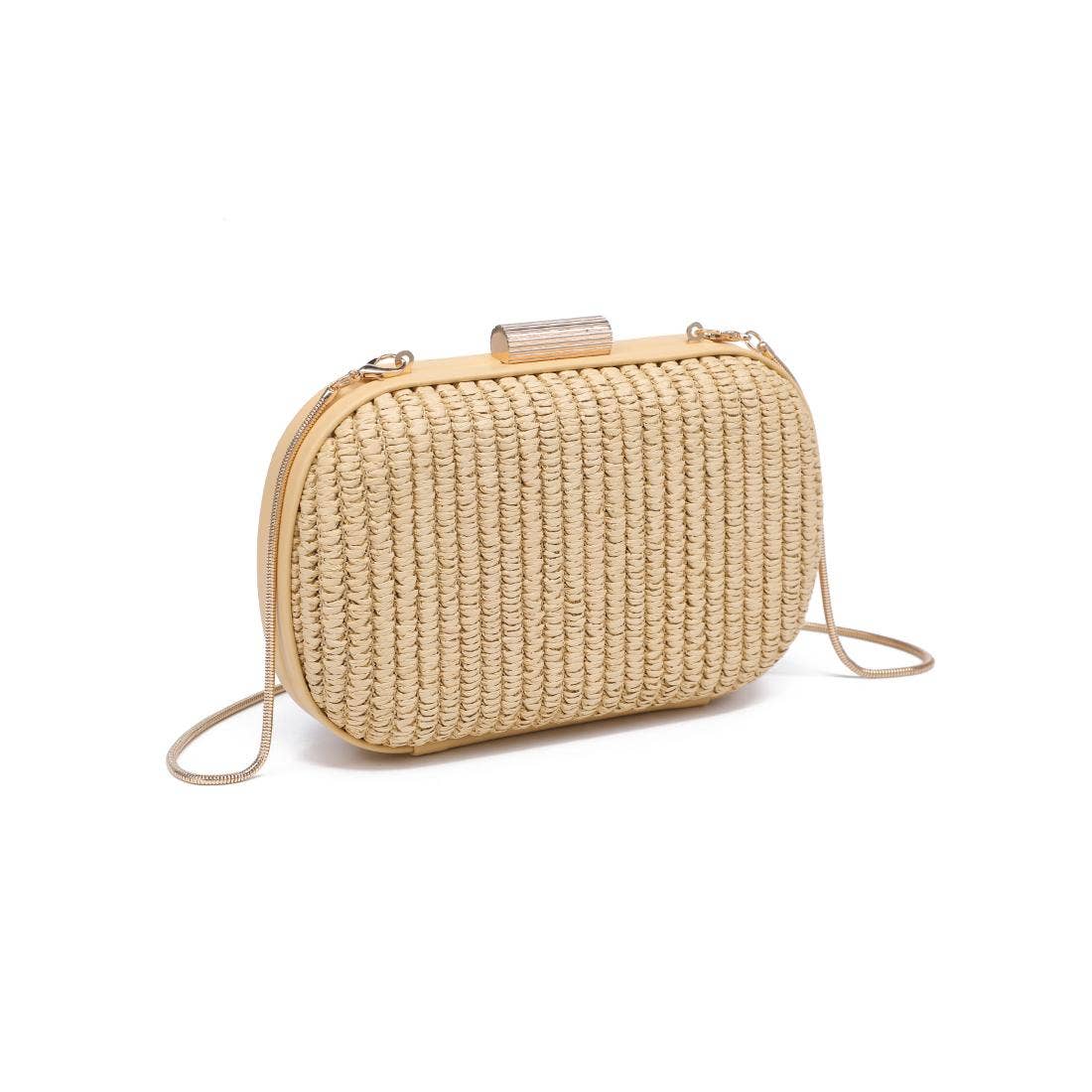 Alix Evening Bag: Chocolate