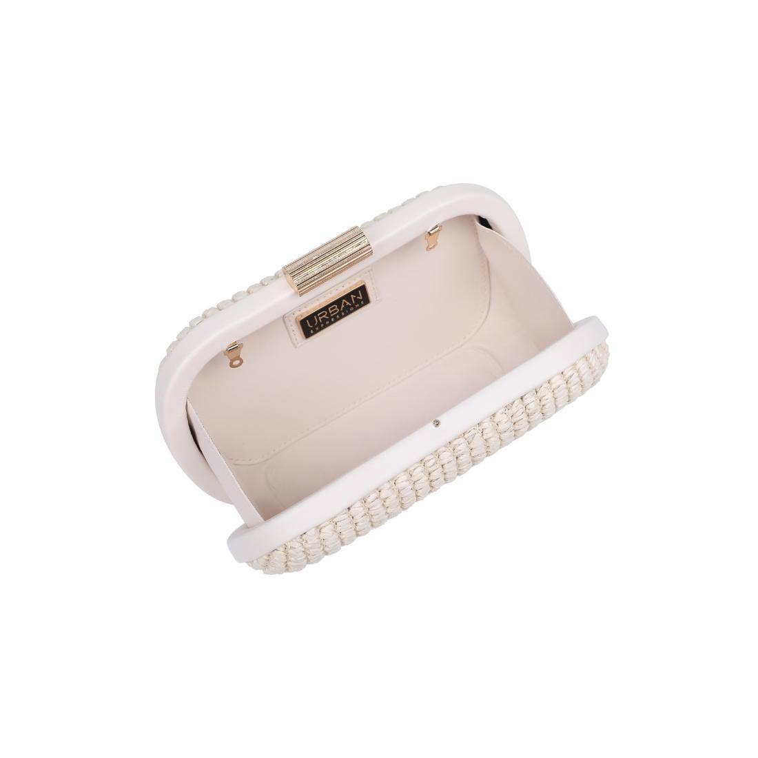 Alix Evening Bag: Ivory