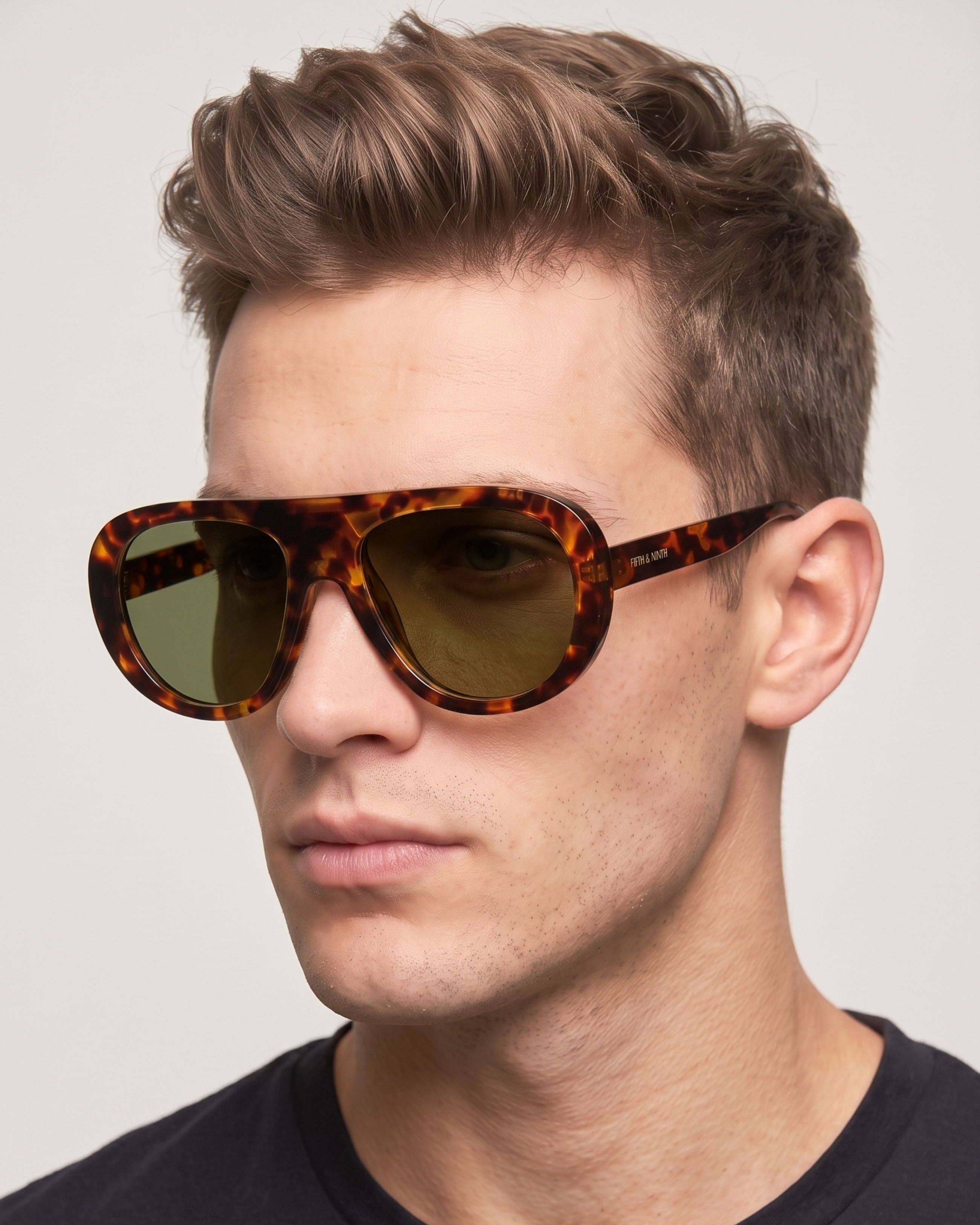 Oceane: Torte/Green / Polarized + 100% UV Protection
