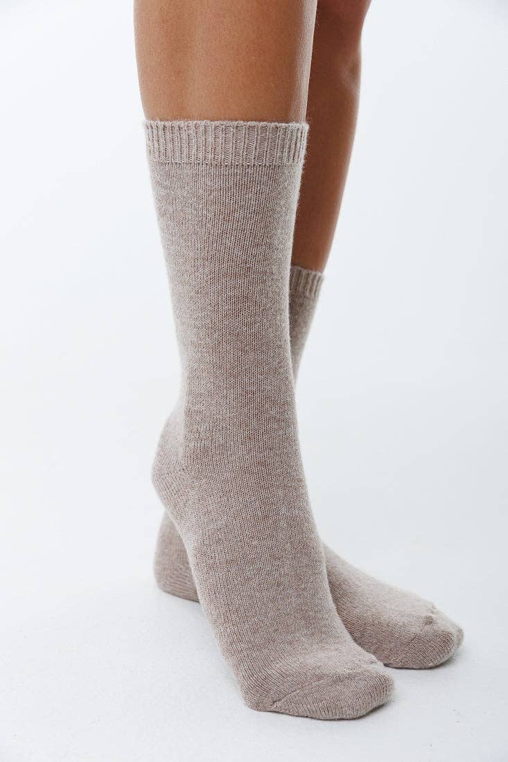CASHMERE CLASSIC: Beige