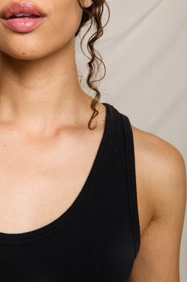 PERFECT WHITE TEE Blondie Rib Tank