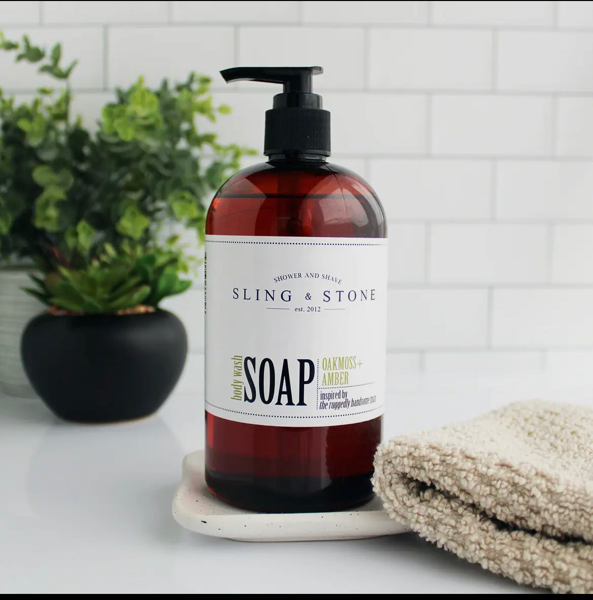 Sling And Stone Body Wash For Men-Wellness-The Life ™ Boutique | Westfield, NJ-The Life ™ Boutique | Westfield, NJ
