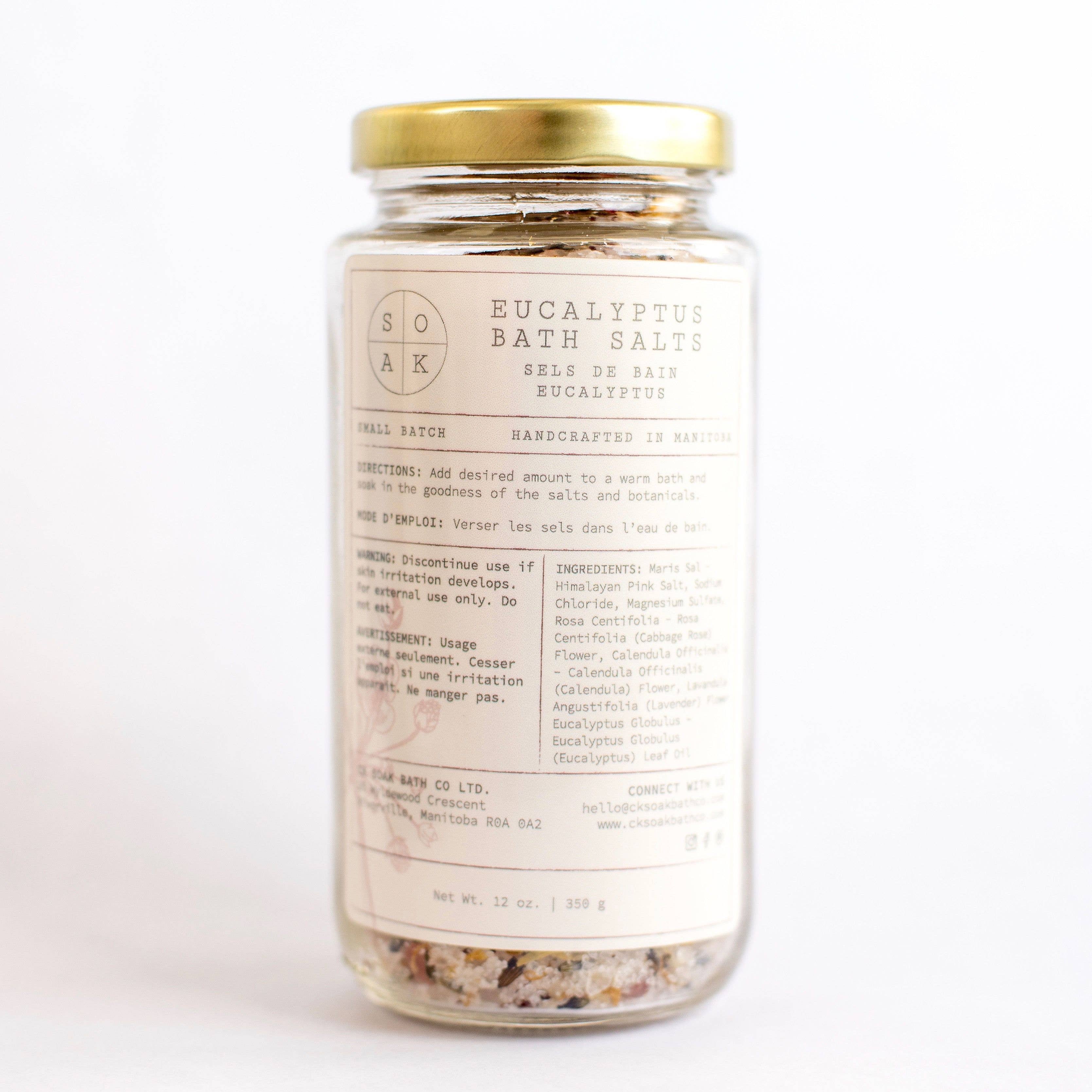 SOAK Bath Co Eucalyptus Bath Salt