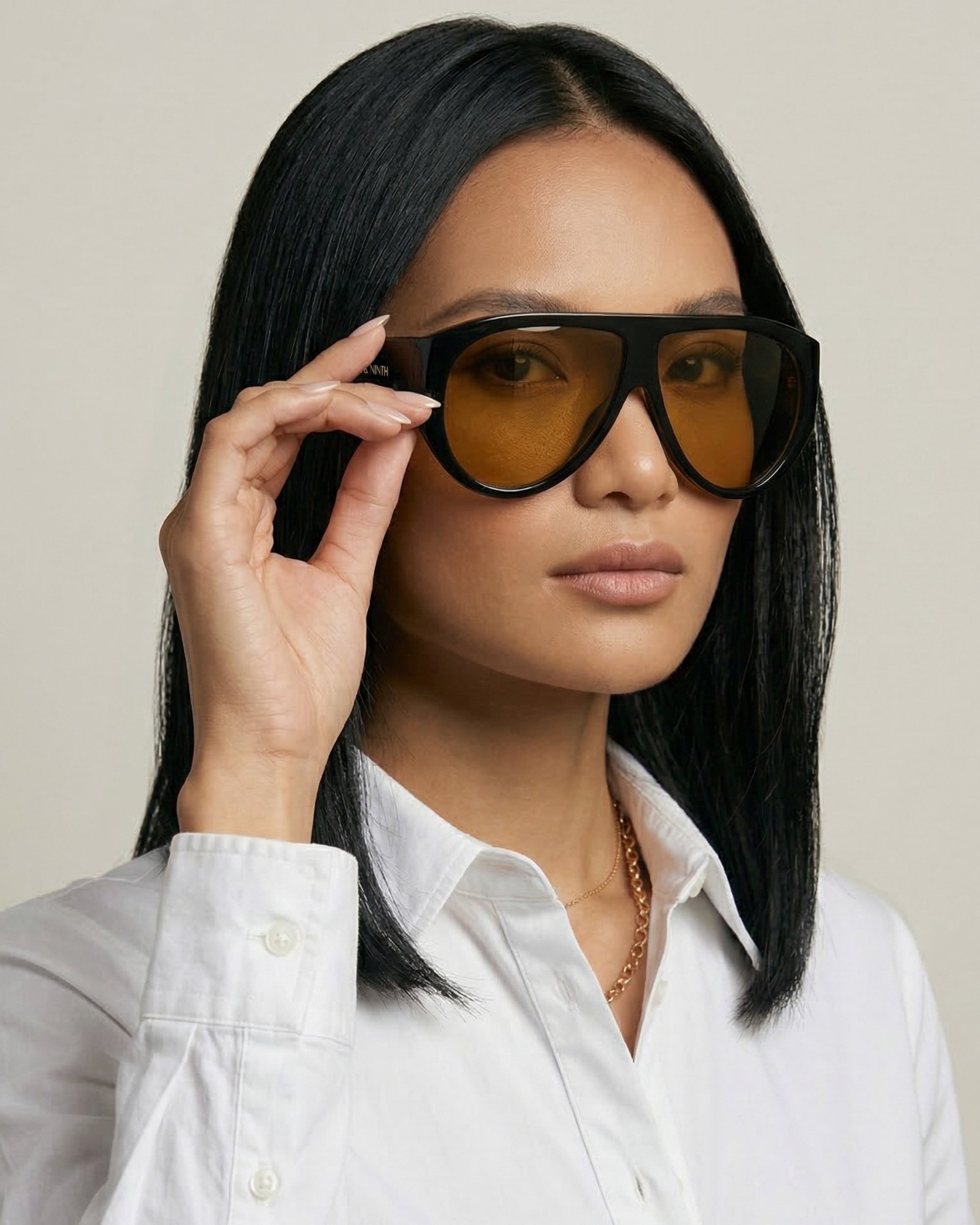 Naomi: Transparent Brown / Polarized + 100% UV Protection