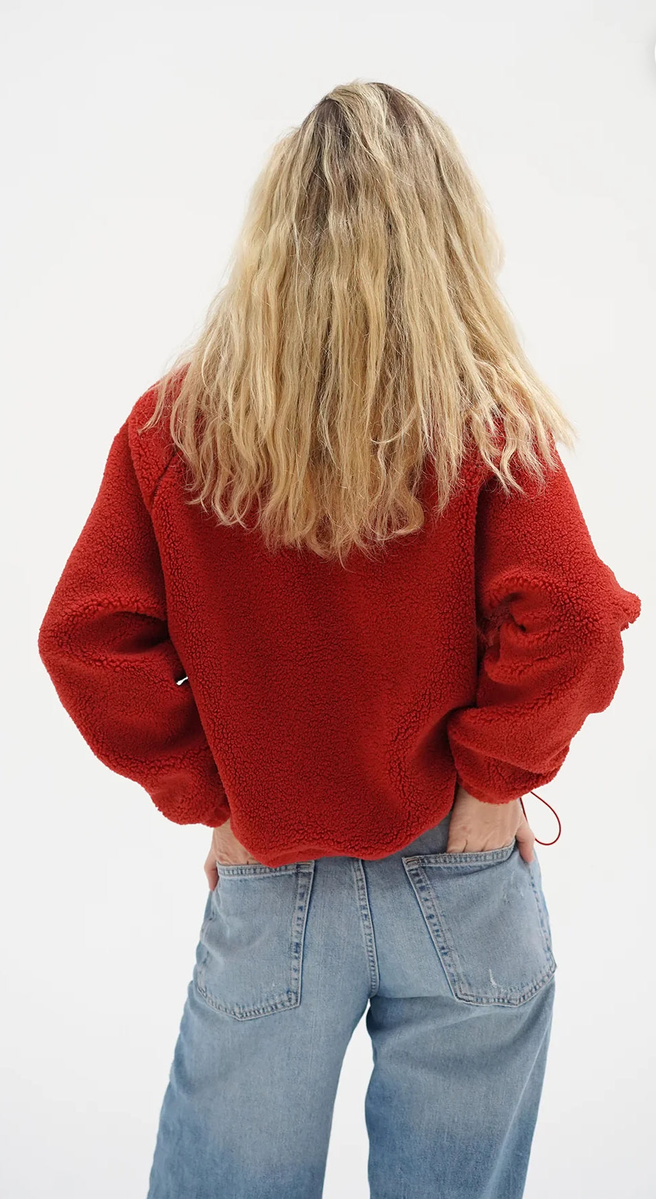 BRISTOL SHERPA HALF ZIP - CAYENNE