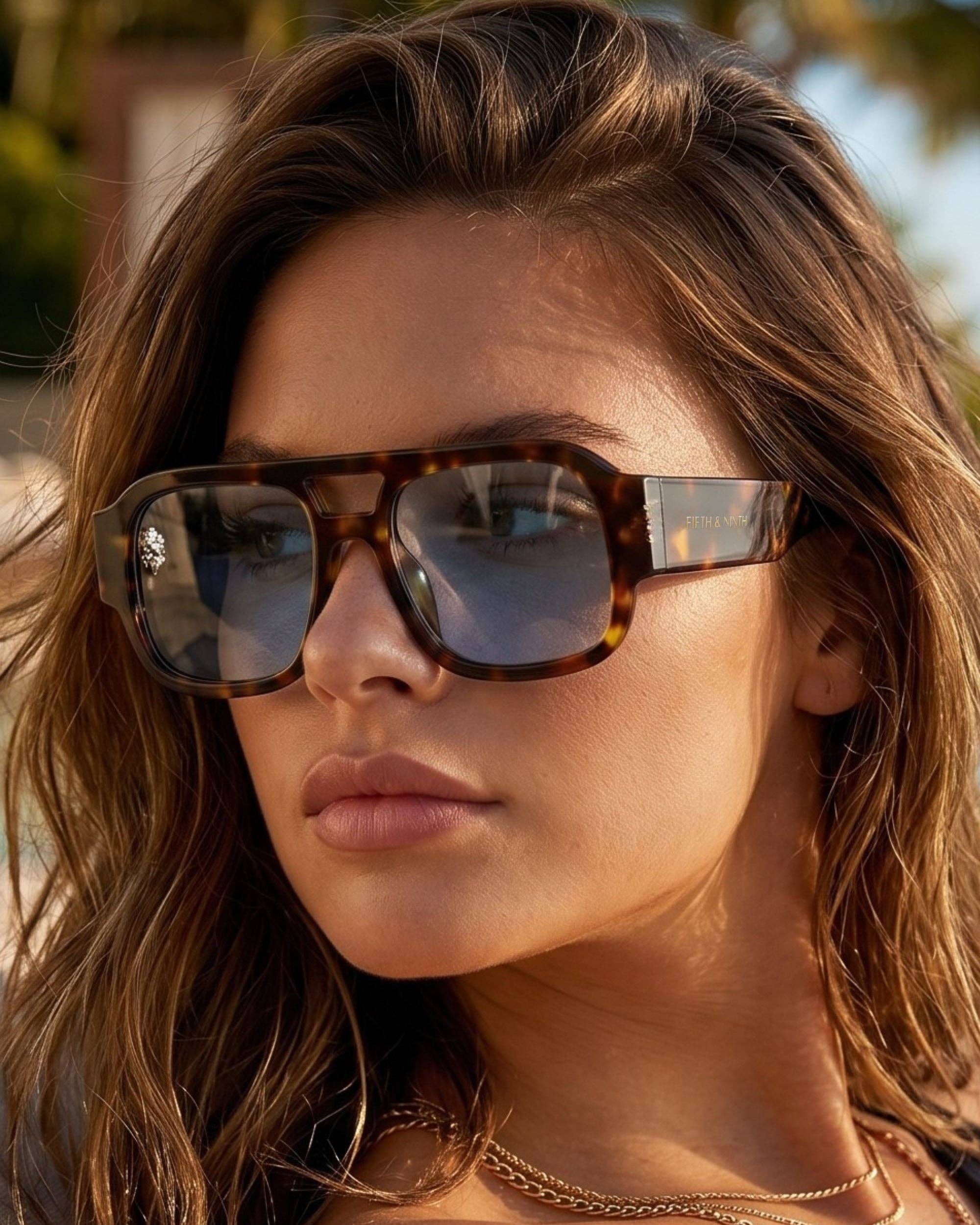 Moxie: Torte/Blue / Polarized + 100% UV Protection