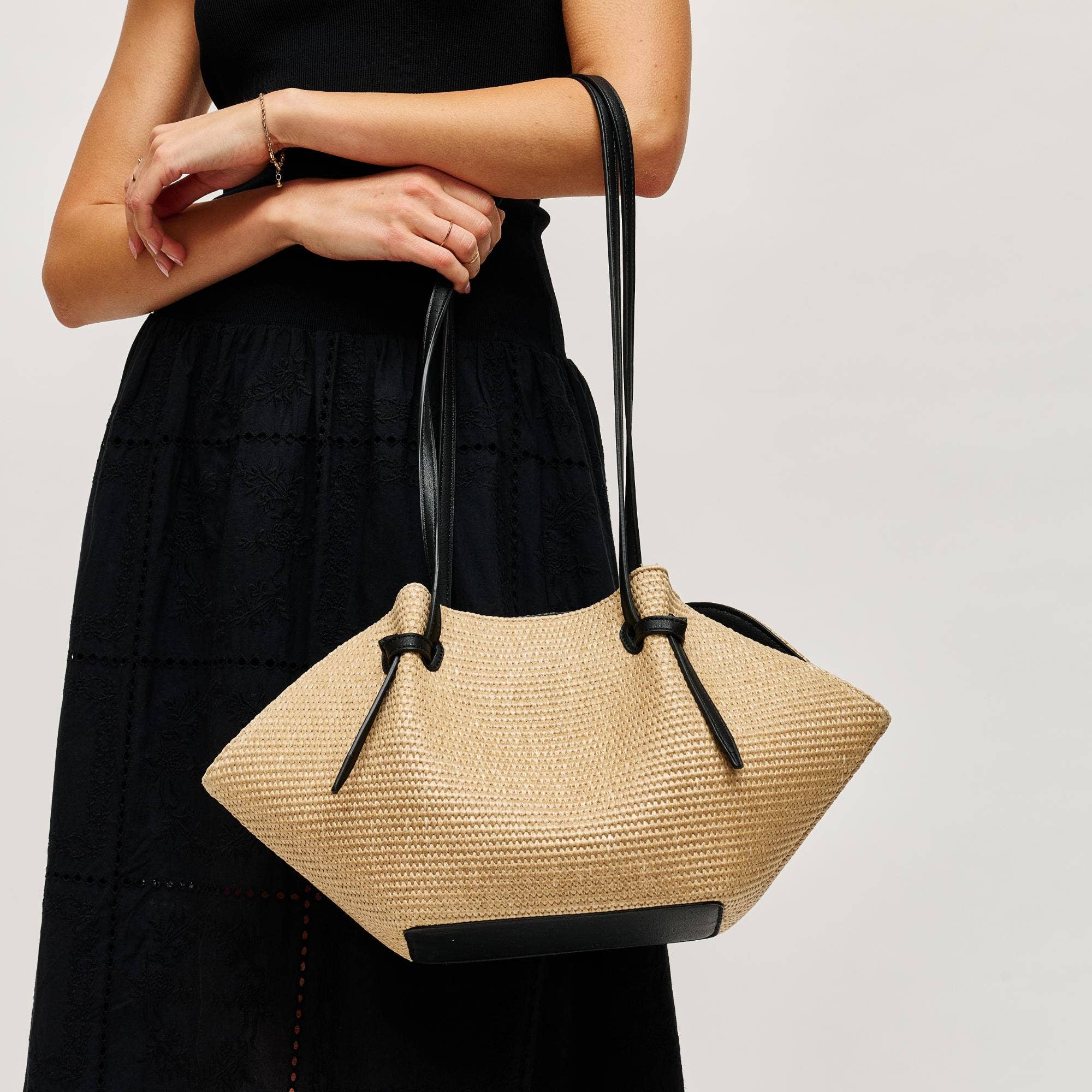 Dylan Tote: Natural Black