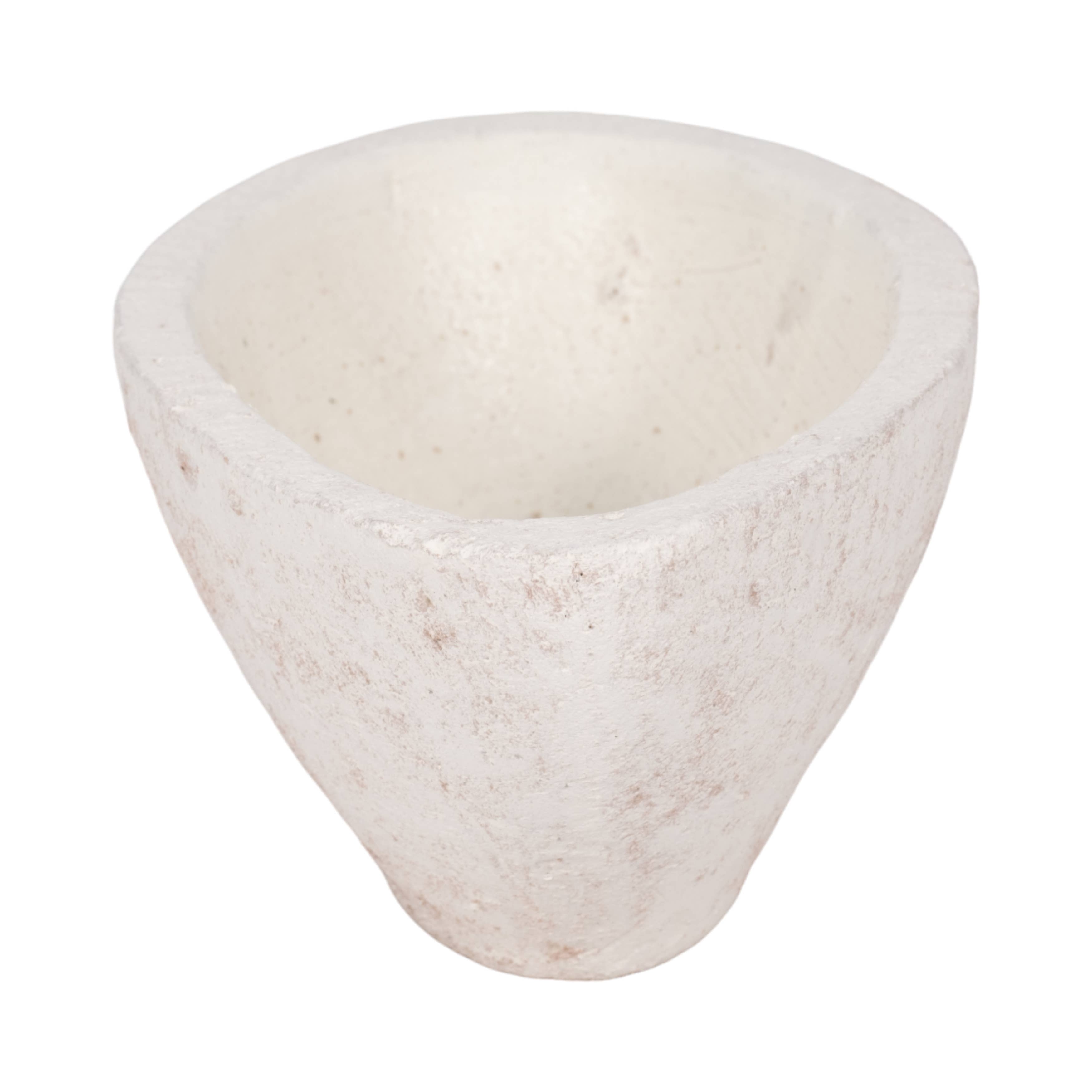Bowl - White Artisanal Terracotta, 10 in.