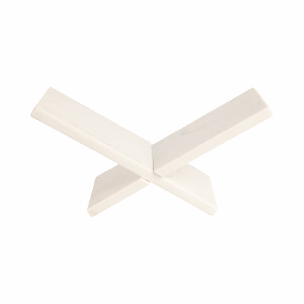 Bookstand in White Marble 14 in.