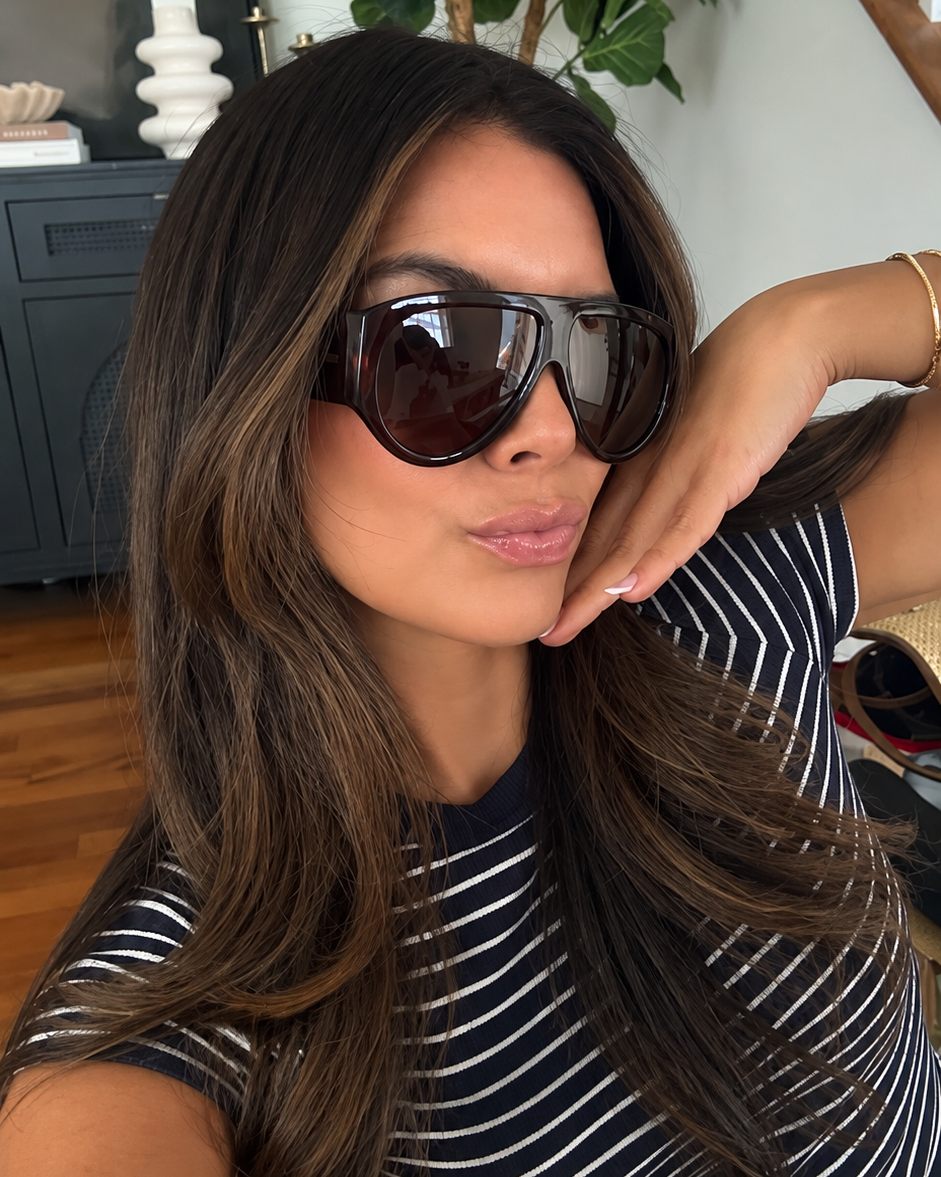 Naomi: Black / Polarized + 100% UV Protection