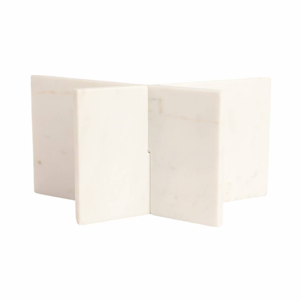 Bookstand in White Marble 14 in.