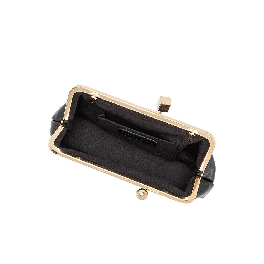 *PREORDER* MELIE BIANCO Chrissy Black Vegan Leather Crossbody Bag