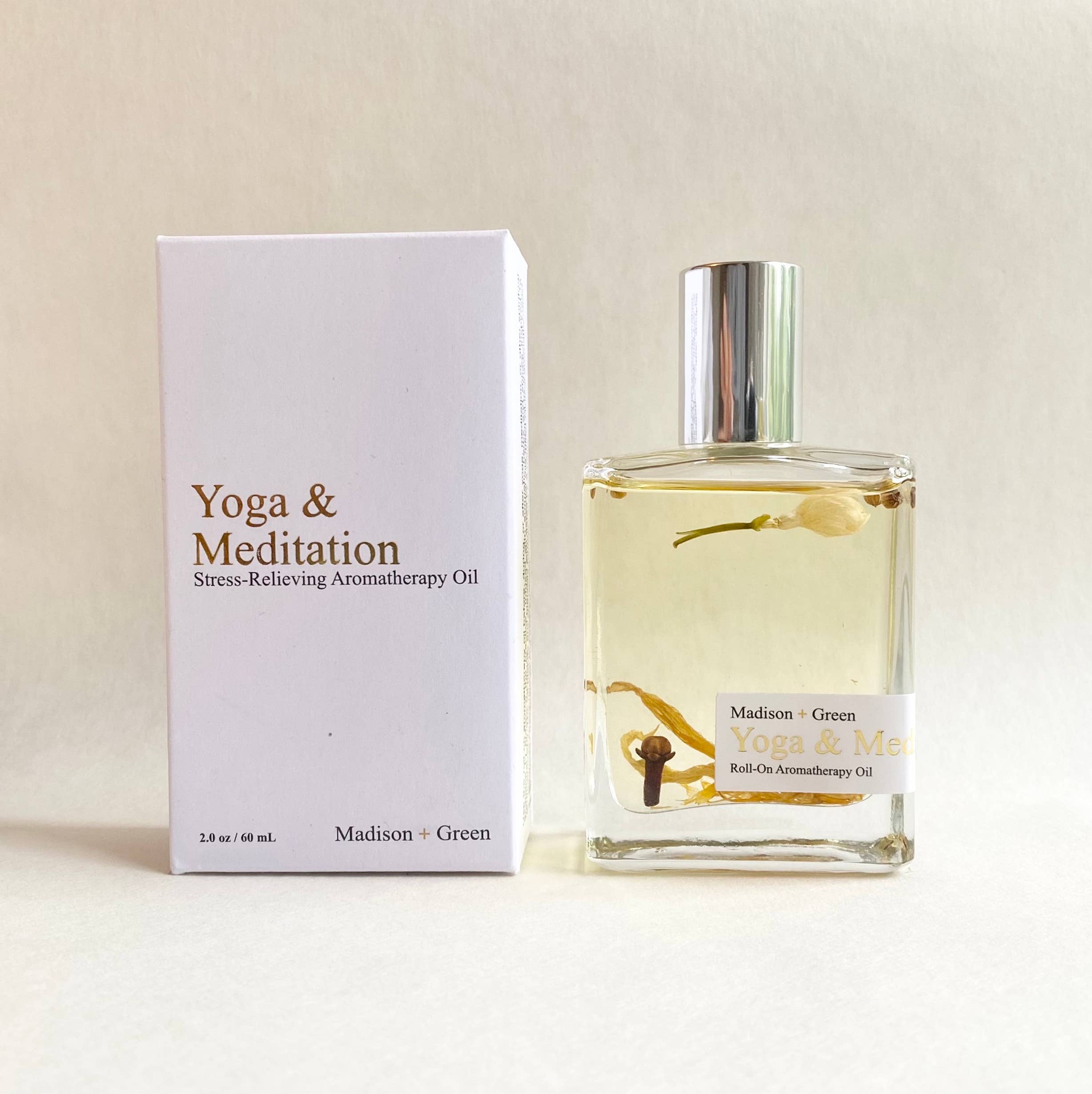 "Yoga & Meditation" - Aromatherapy Body Oil: Mini Traveler