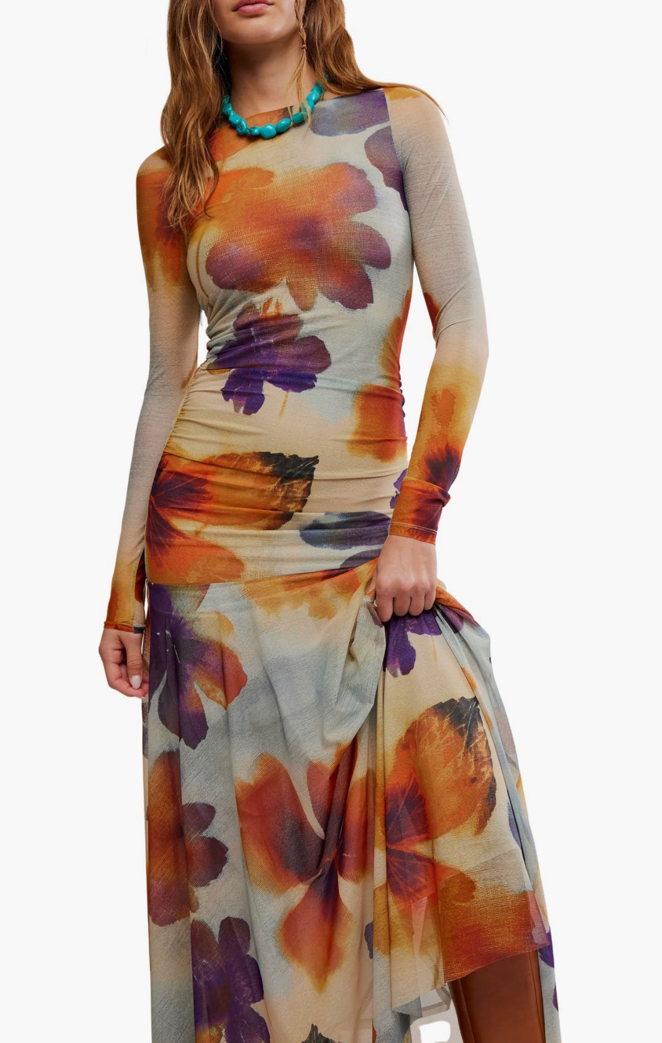 Free People Sunnei Maxi in Sunrise Combo