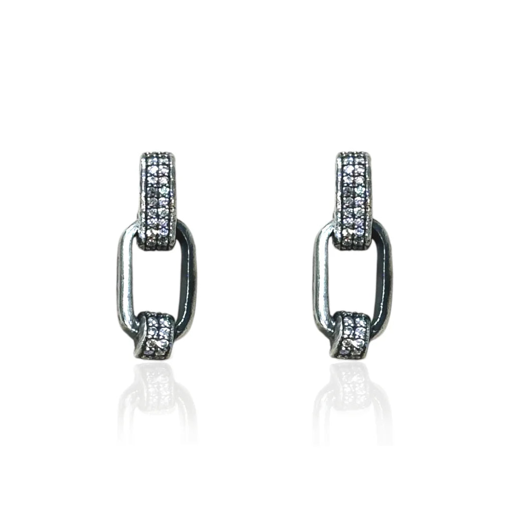 TAT2 DESIGNS Vintage Silver Elise Earrings