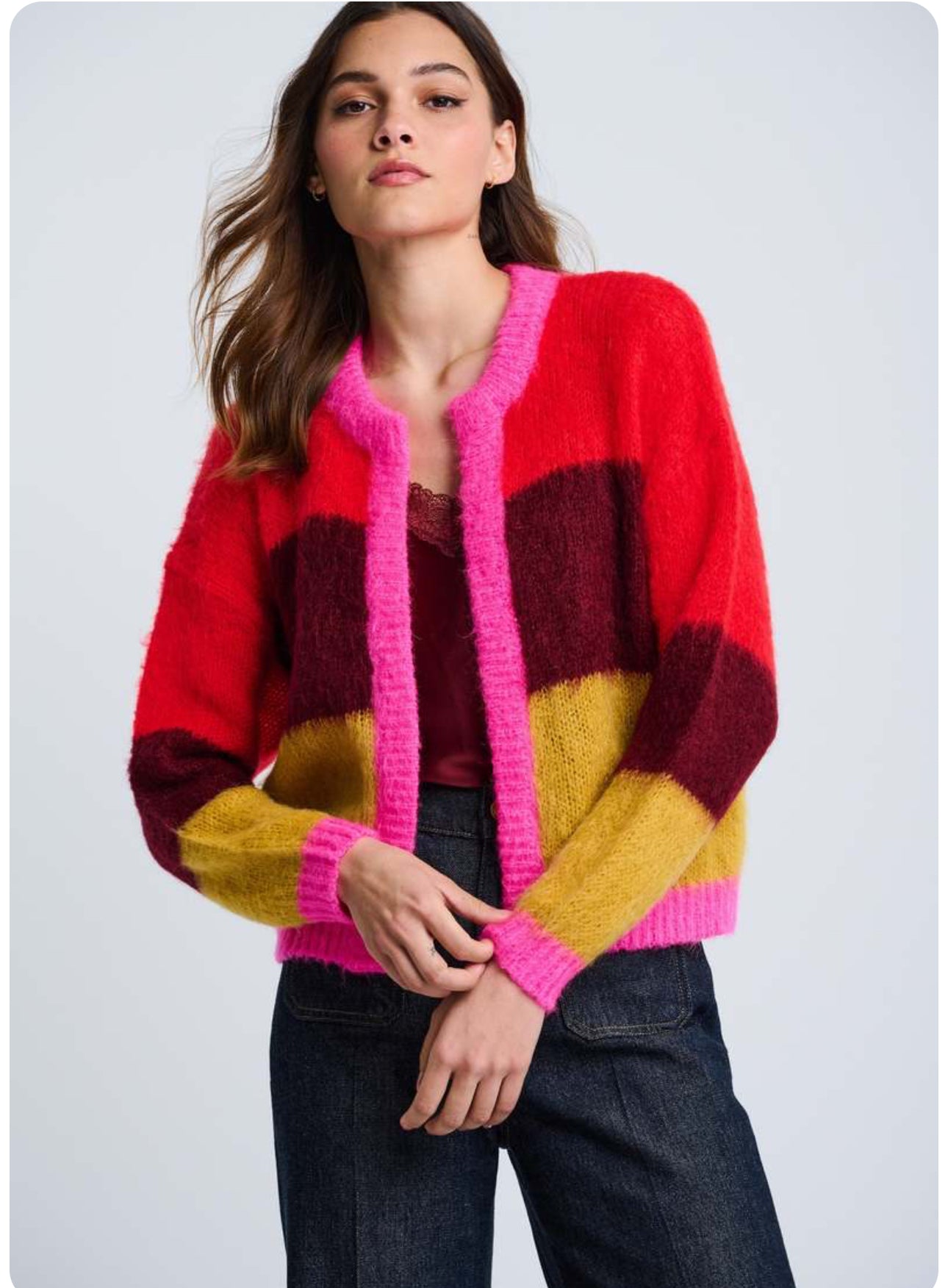 LISA TODD Tutti Colored Cardigan