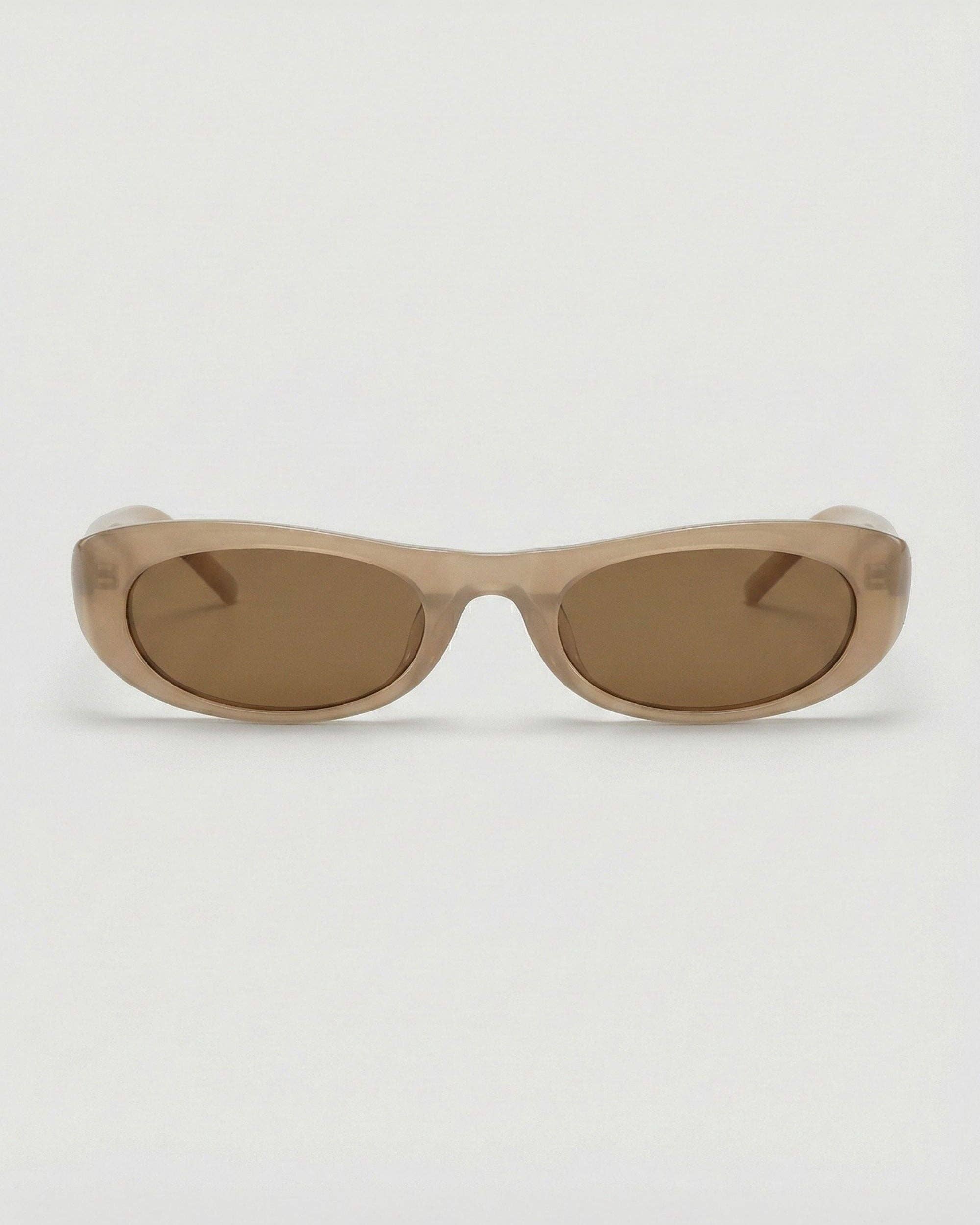Nina Polarized Sunglasses: White / 100% UV Protection