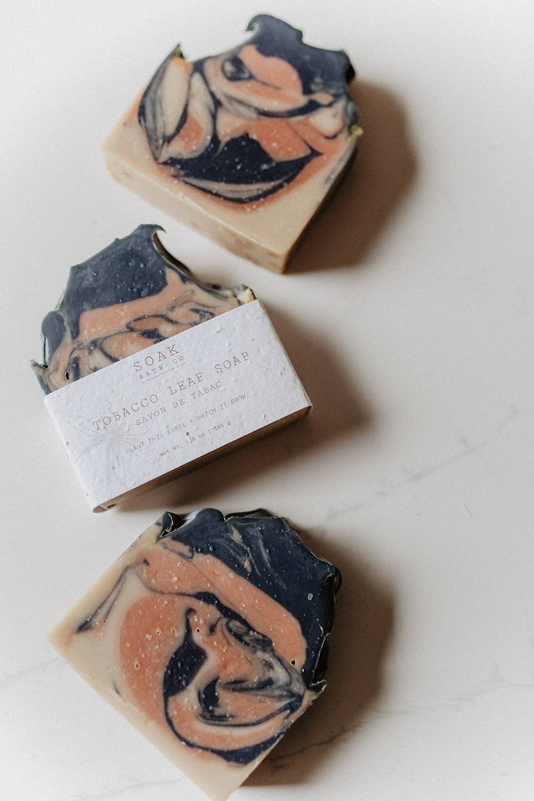SOAK Bath Co: Soap Bar, Tobacco Leaf— Fall Collection