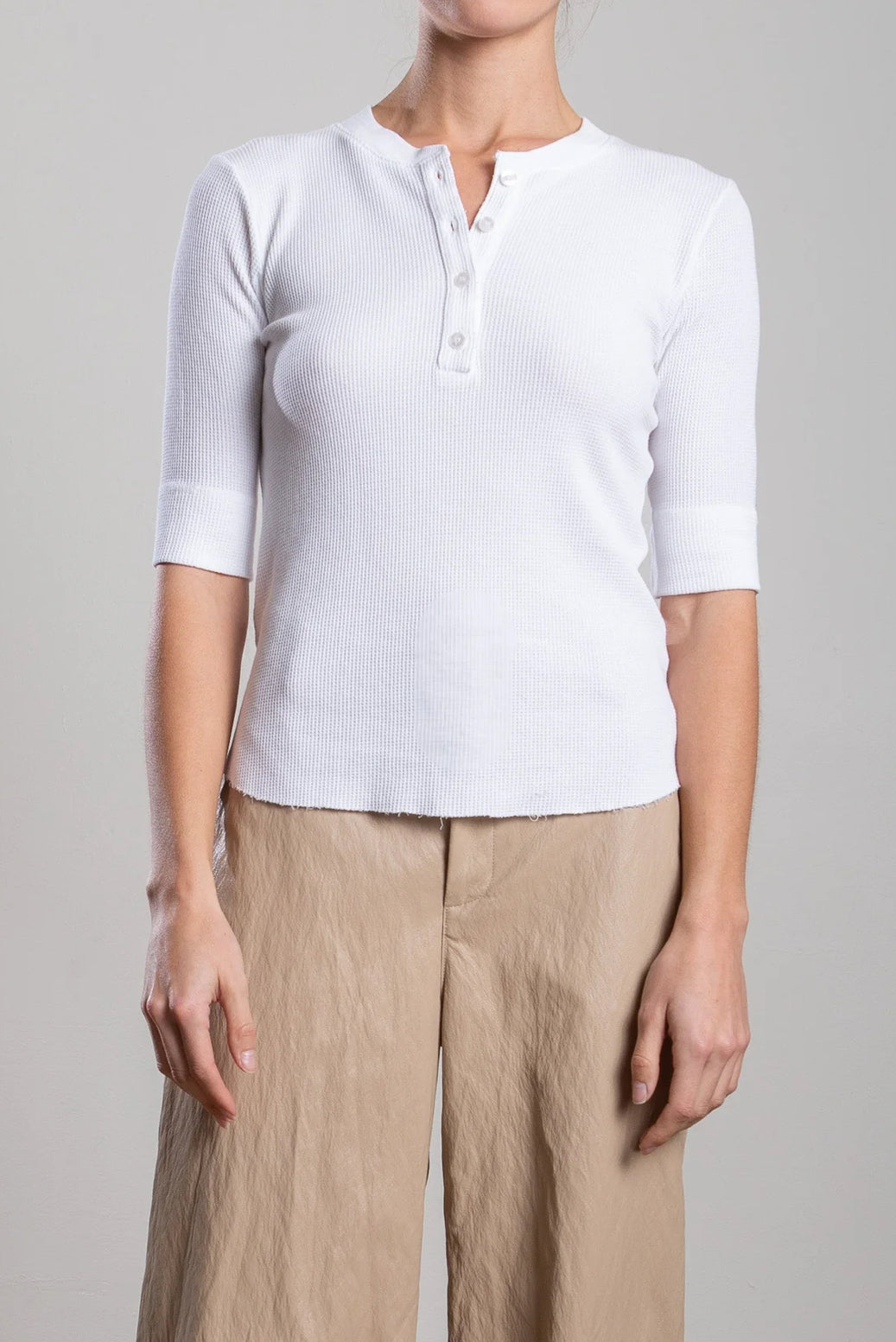 PHARAOH Salma Henley Thermal- White