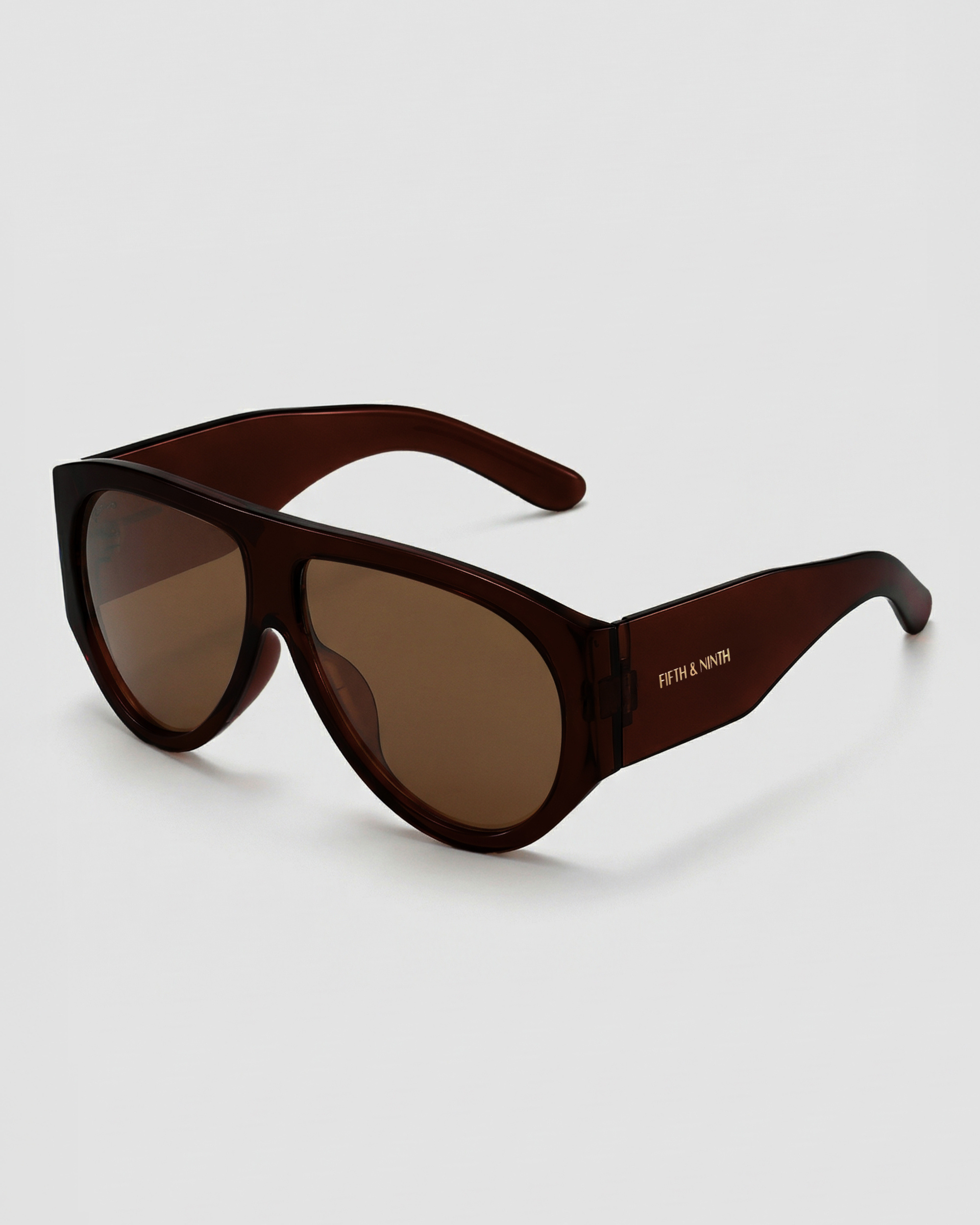 Naomi: Transparent Brown / Polarized + 100% UV Protection